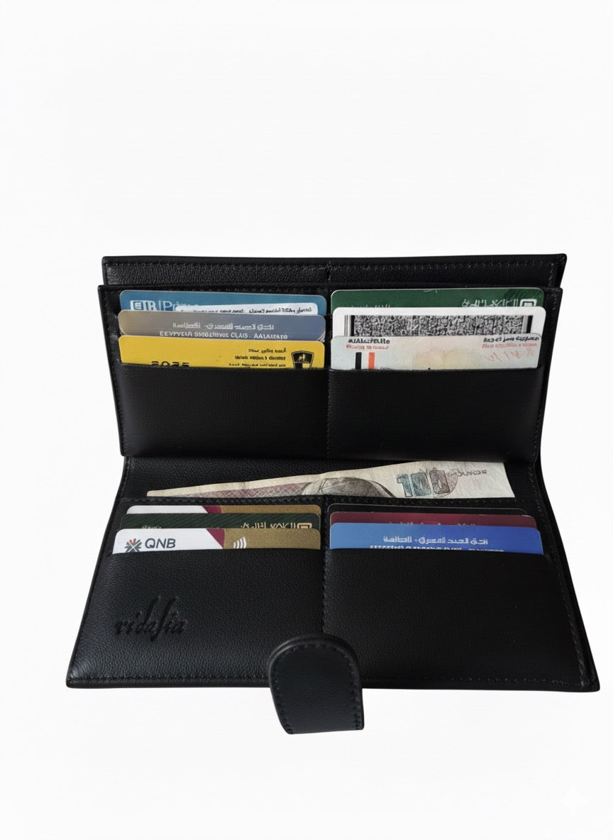 Black Marigold Wallet