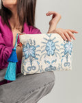 Offwhite Palm Clutch