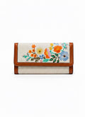 Offwhite Floral Wallet