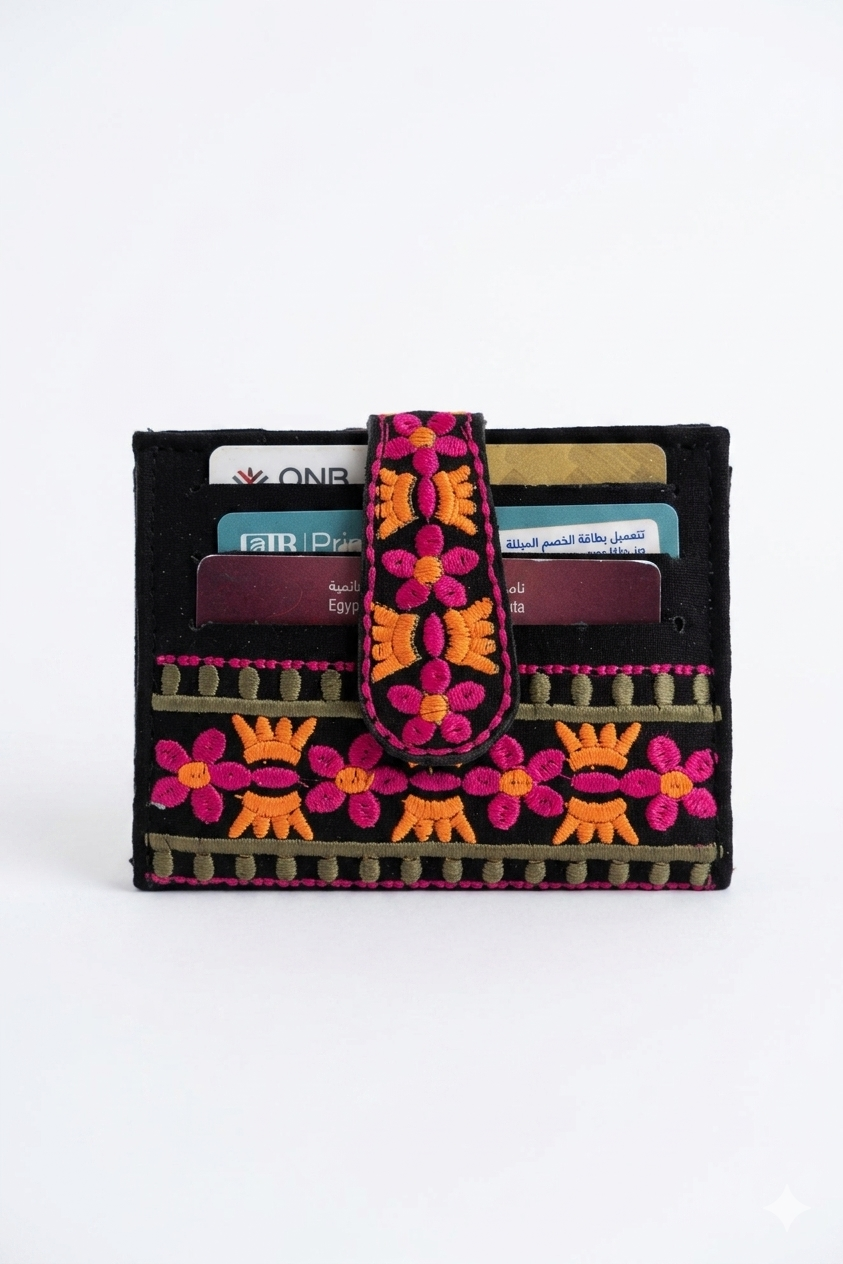 Mia Black Cardholder