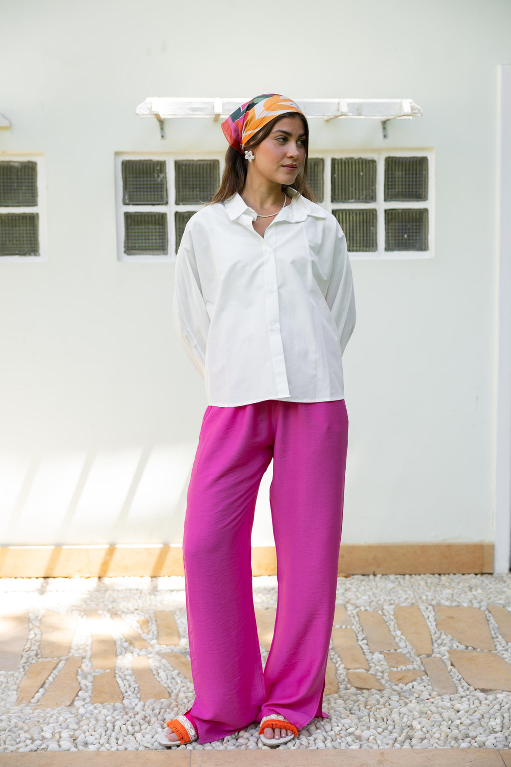 Everyday Poplin in White