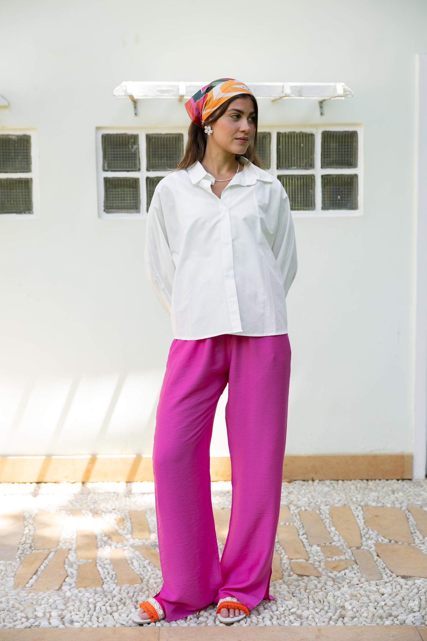 Everyday Poplin in White