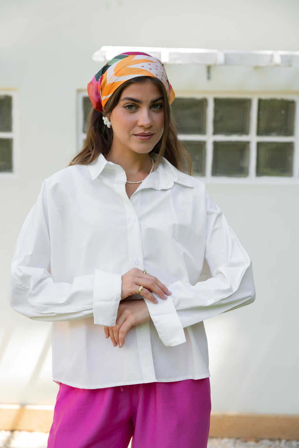 Everyday Poplin in White