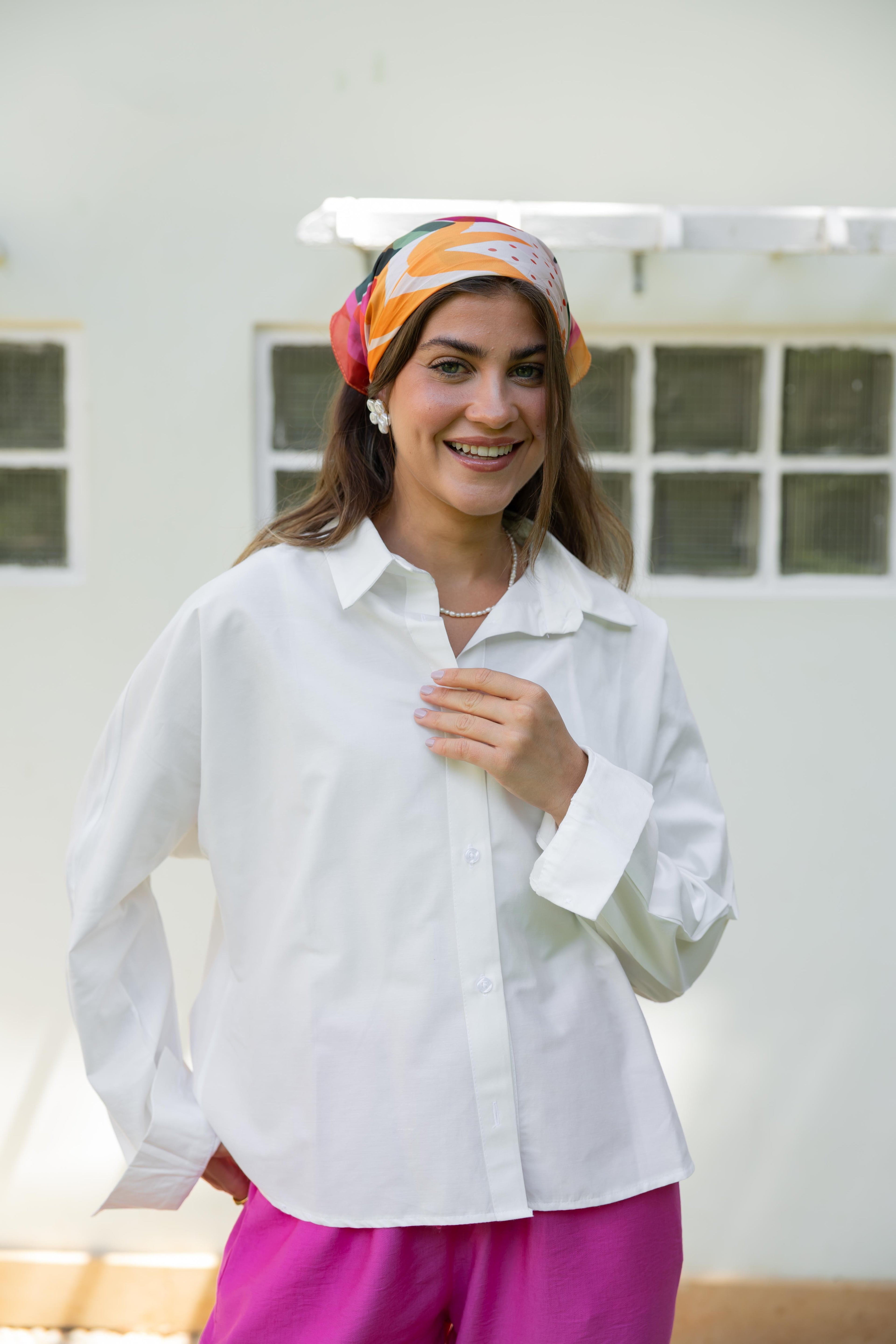 Everyday Poplin in White
