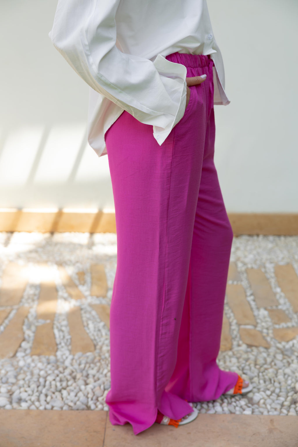 Joyful Pants in Fushia