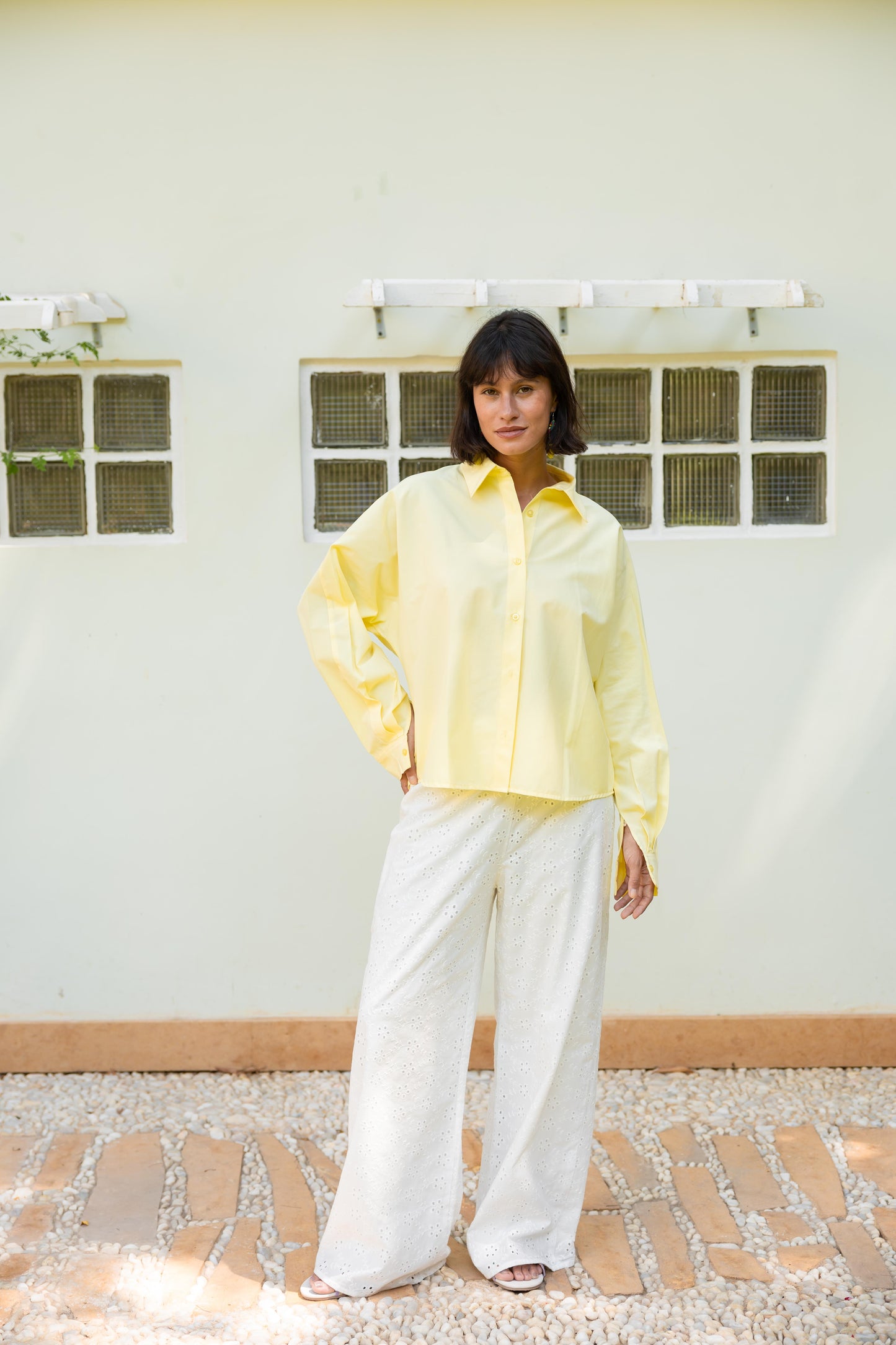 Everyday Poplin in Butter Yellow