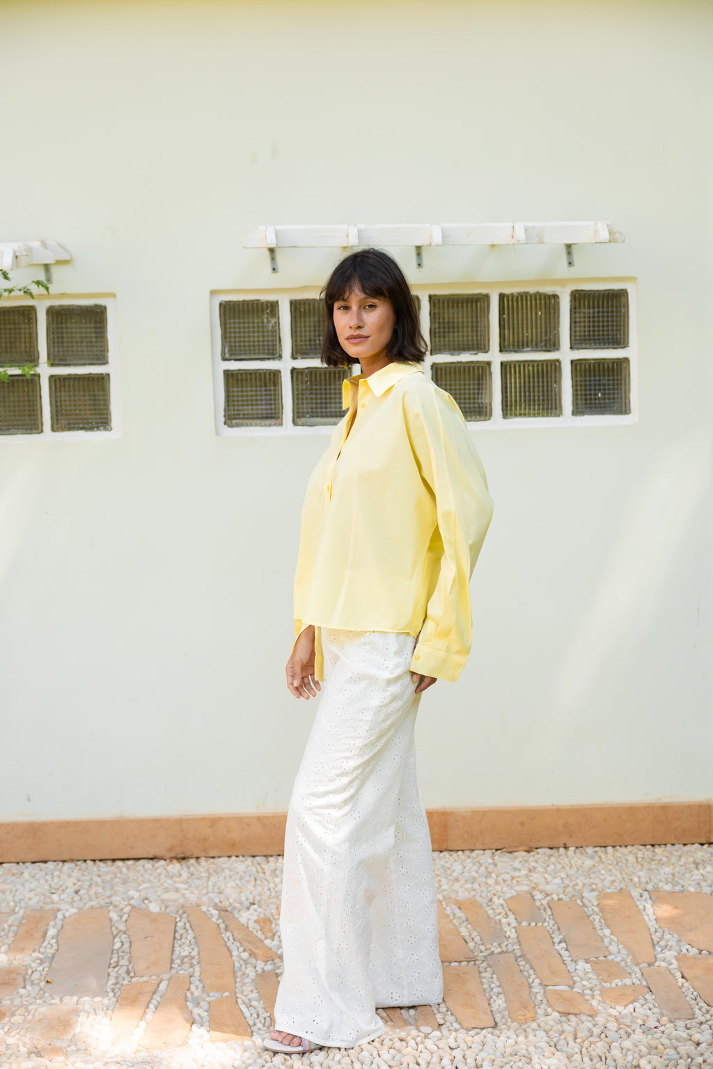 Everyday Poplin in Butter Yellow