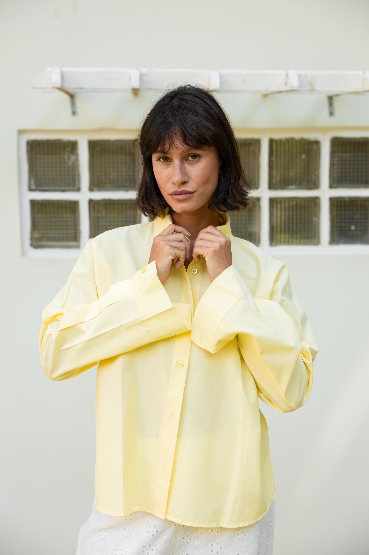 Everyday Poplin in Butter Yellow