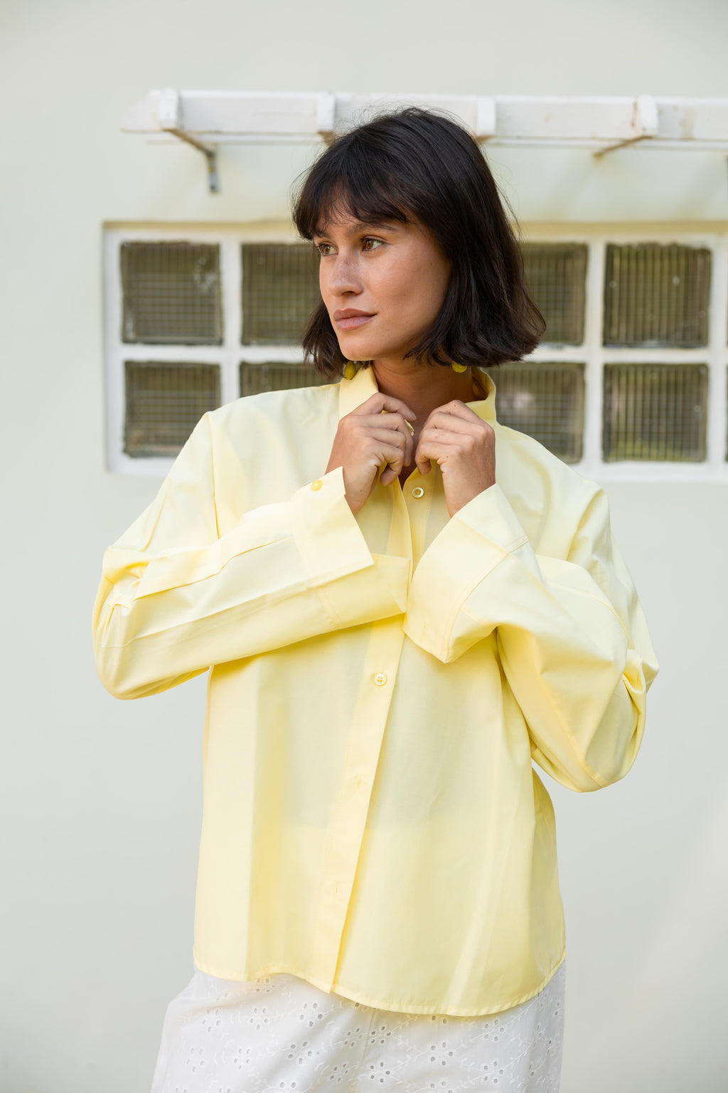 Everyday Poplin in Butter Yellow