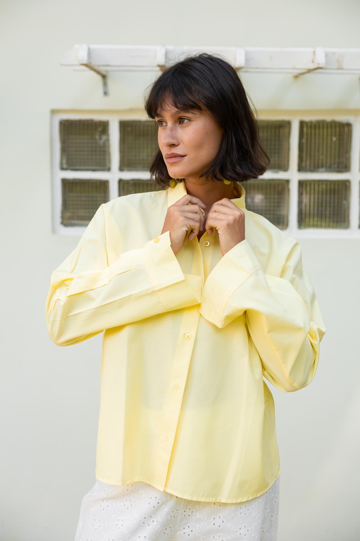 Everyday Poplin in Butter Yellow