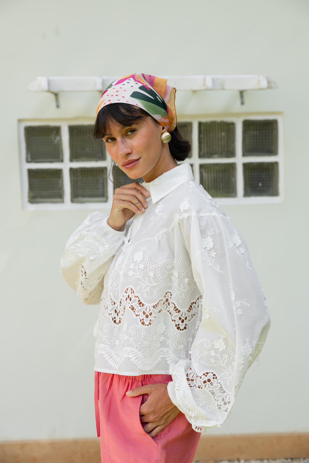 Flora Lace Shirt