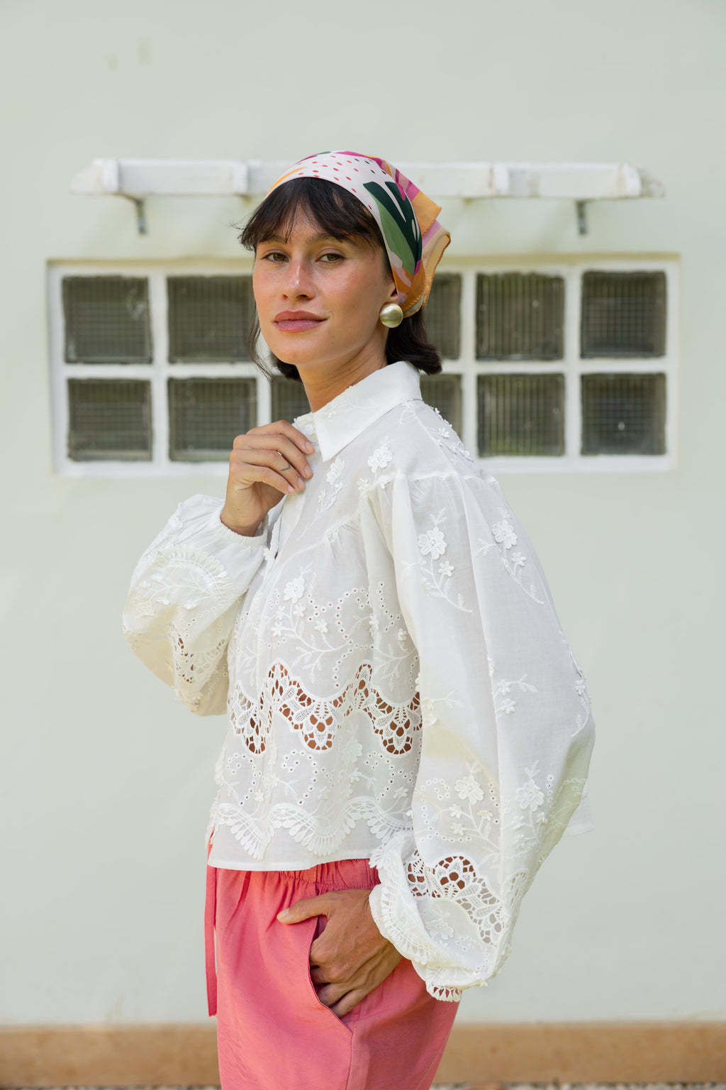 Flora Lace Shirt