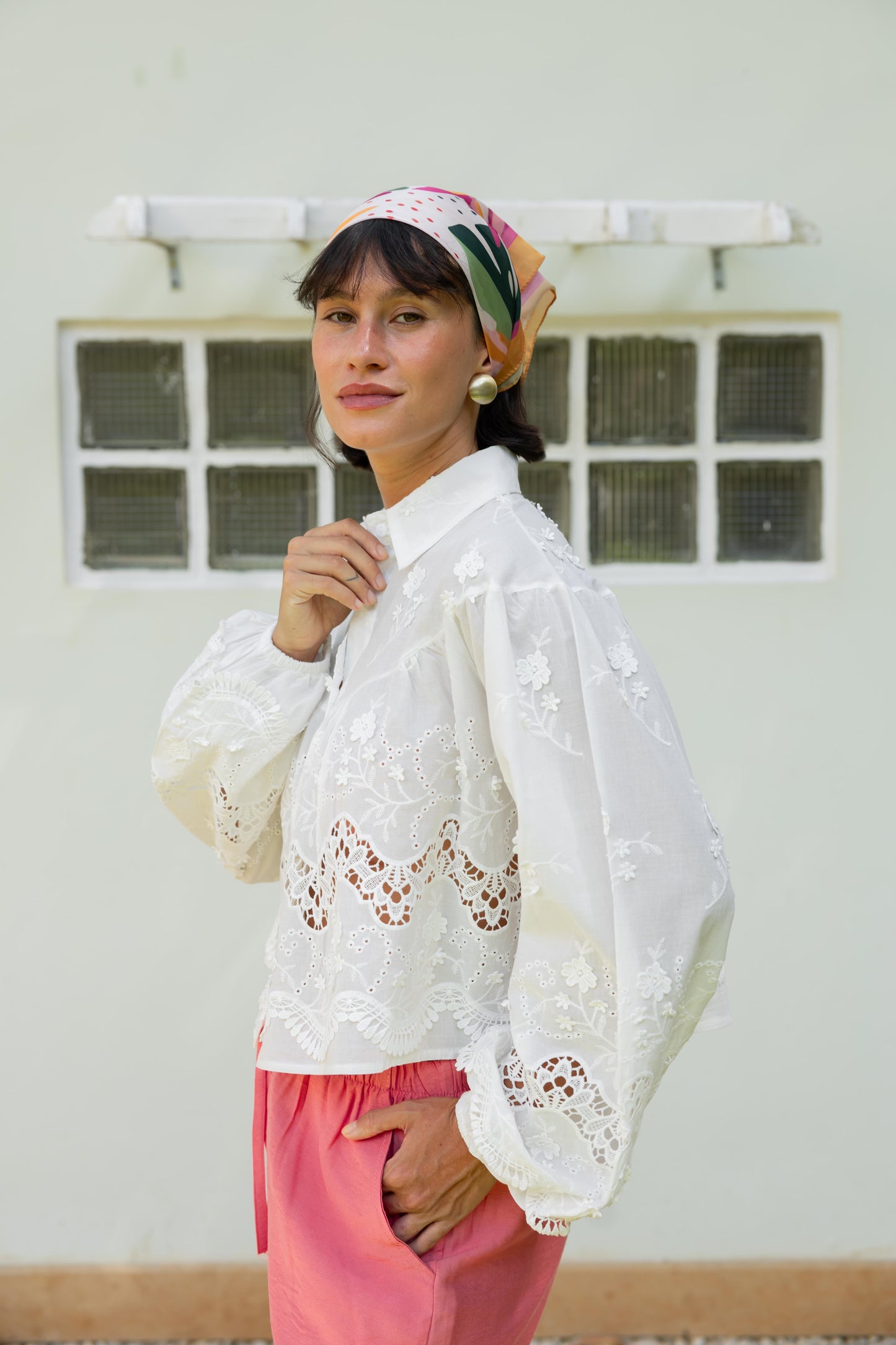 Flora Lace Shirt