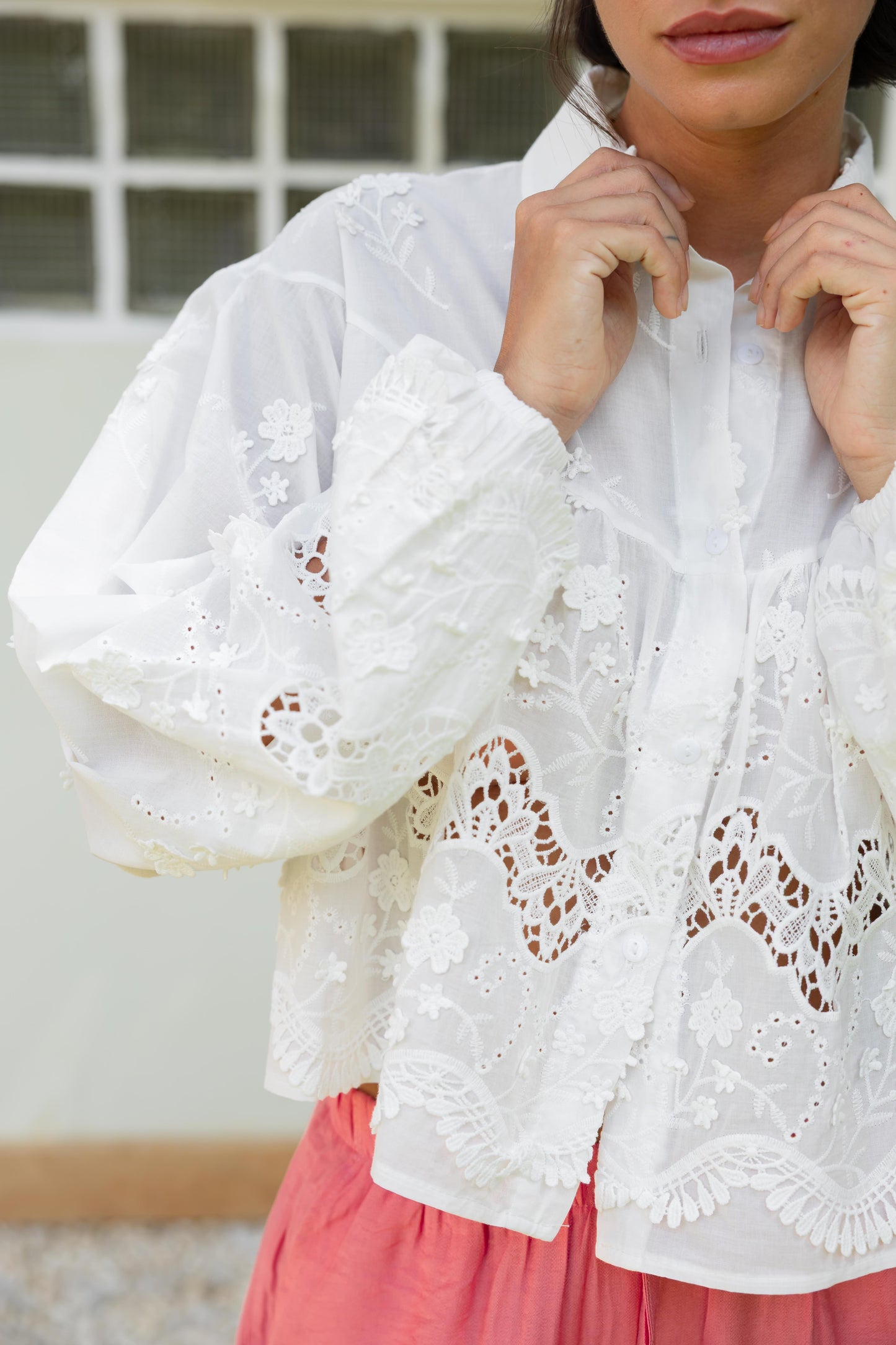 Flora Lace Shirt