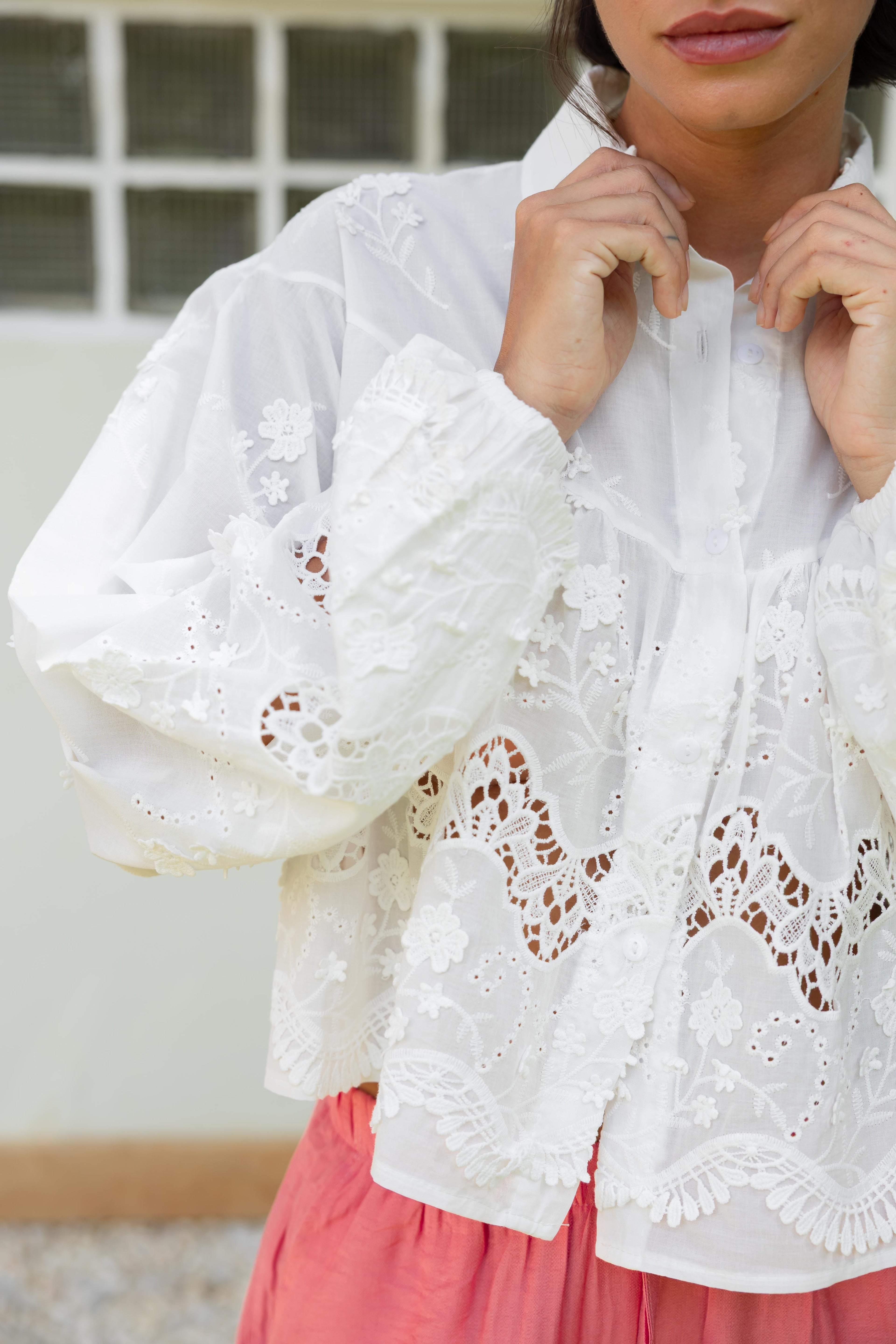 Flora Lace Shirt