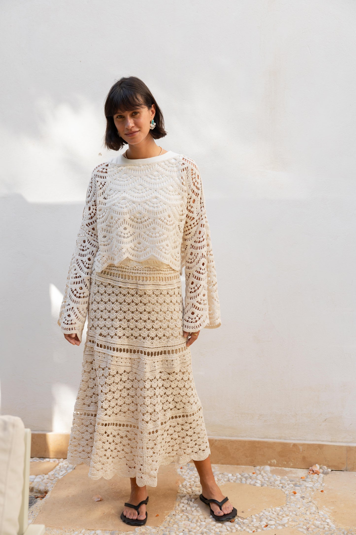 Golden Hour Crochet Top