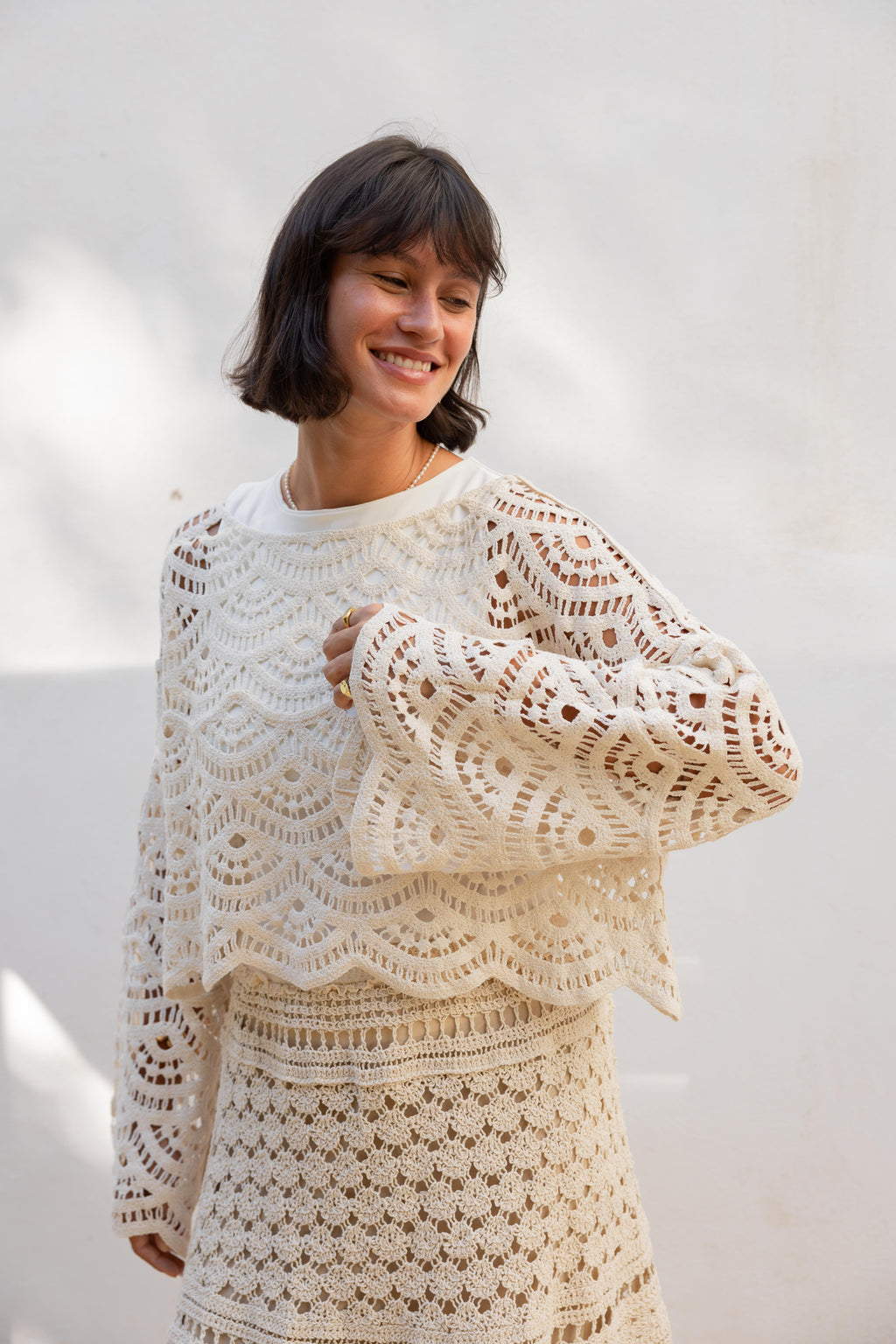 Golden Hour Crochet Top