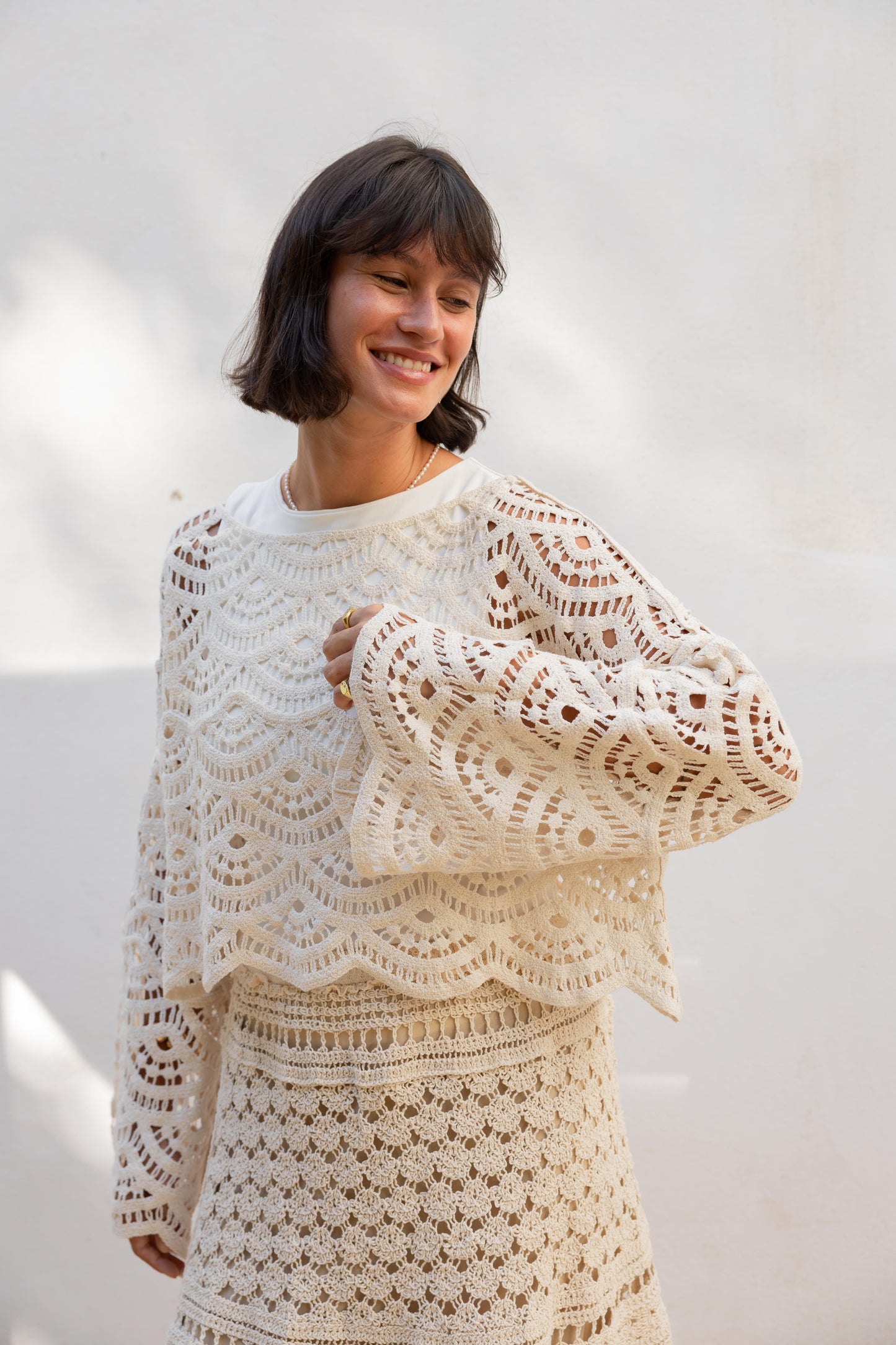 Golden Hour Crochet Top