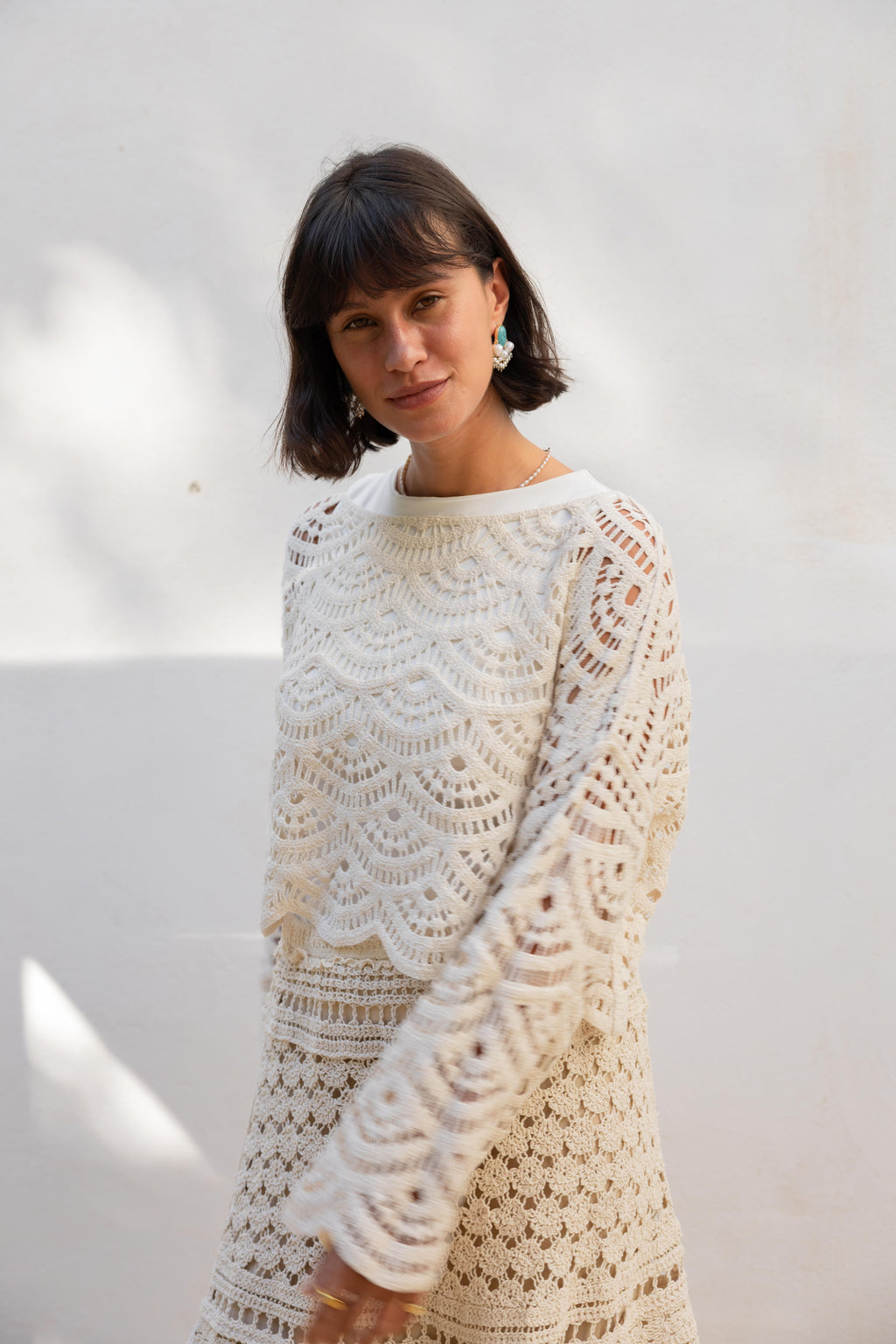Golden Hour Crochet Top