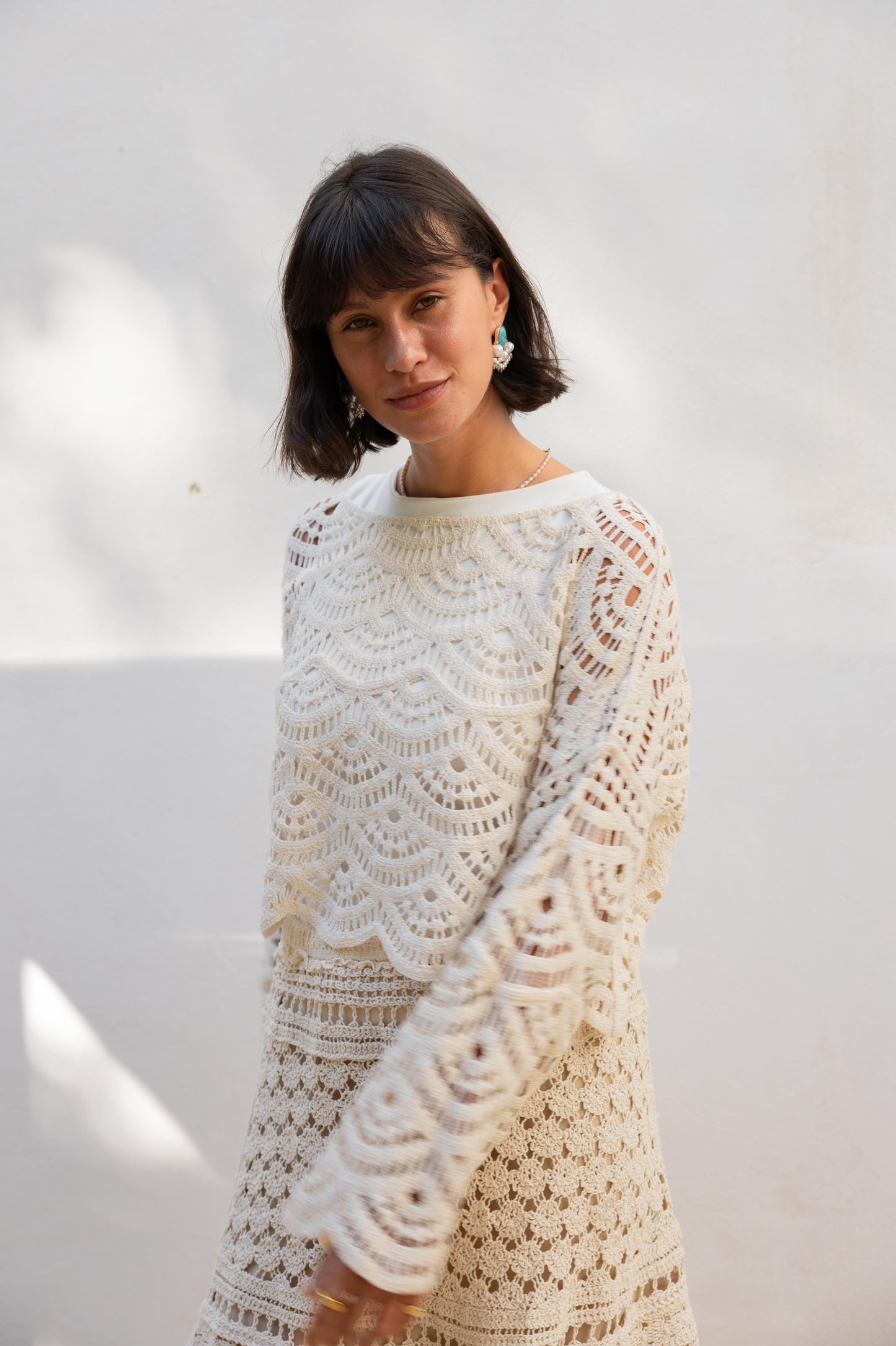 Golden Hour Crochet Top