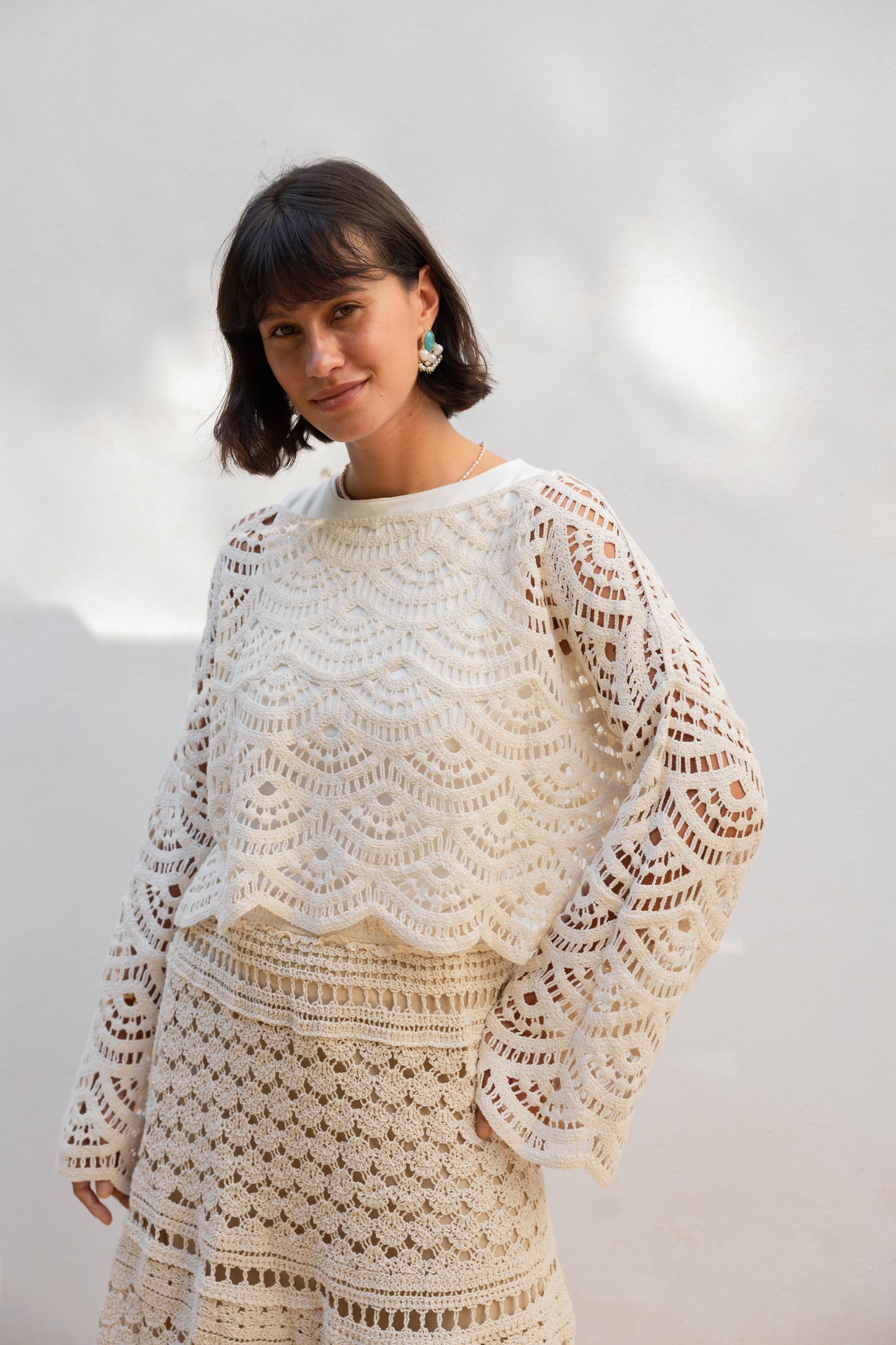 Golden Hour Crochet Top