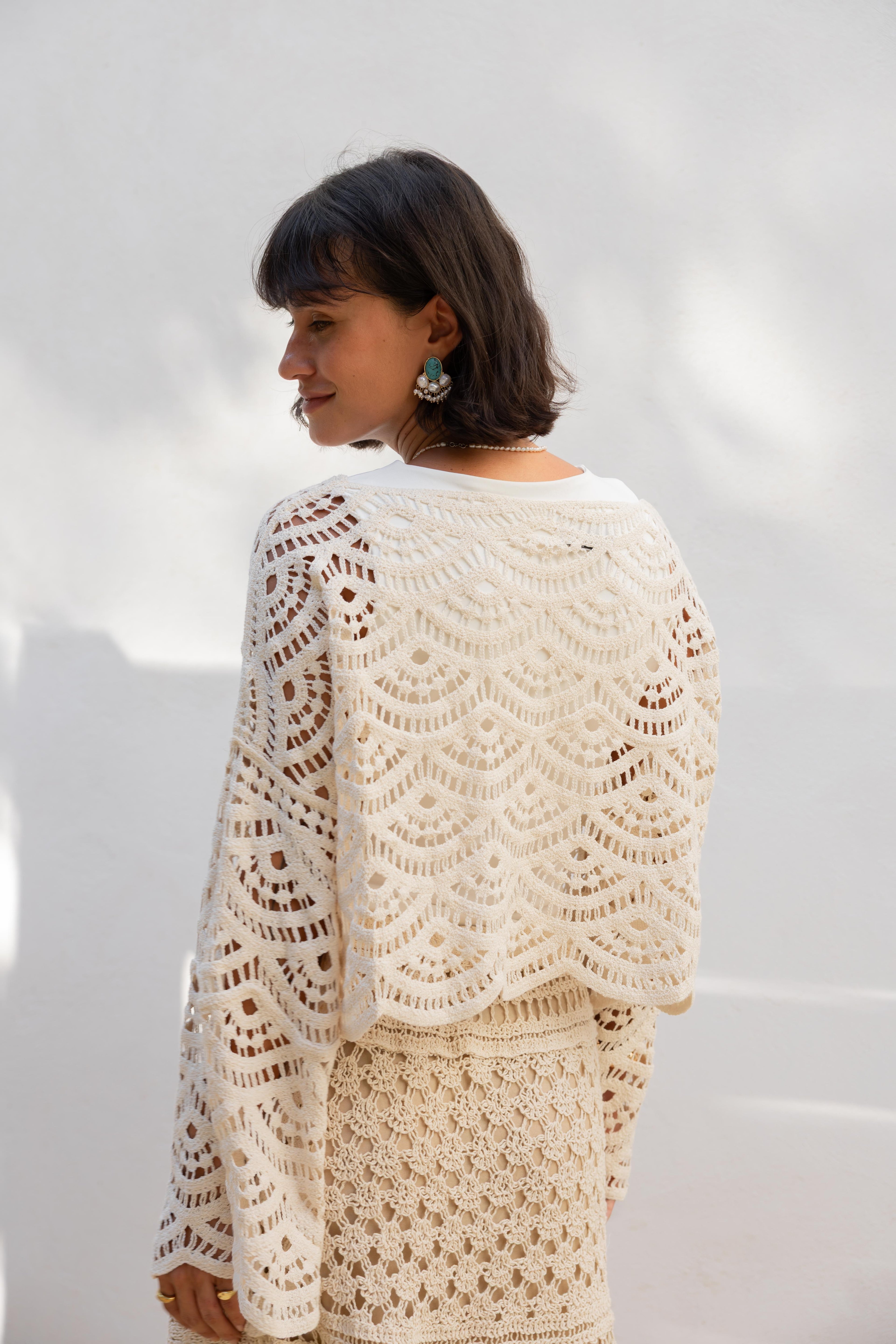 Golden Hour Crochet Top