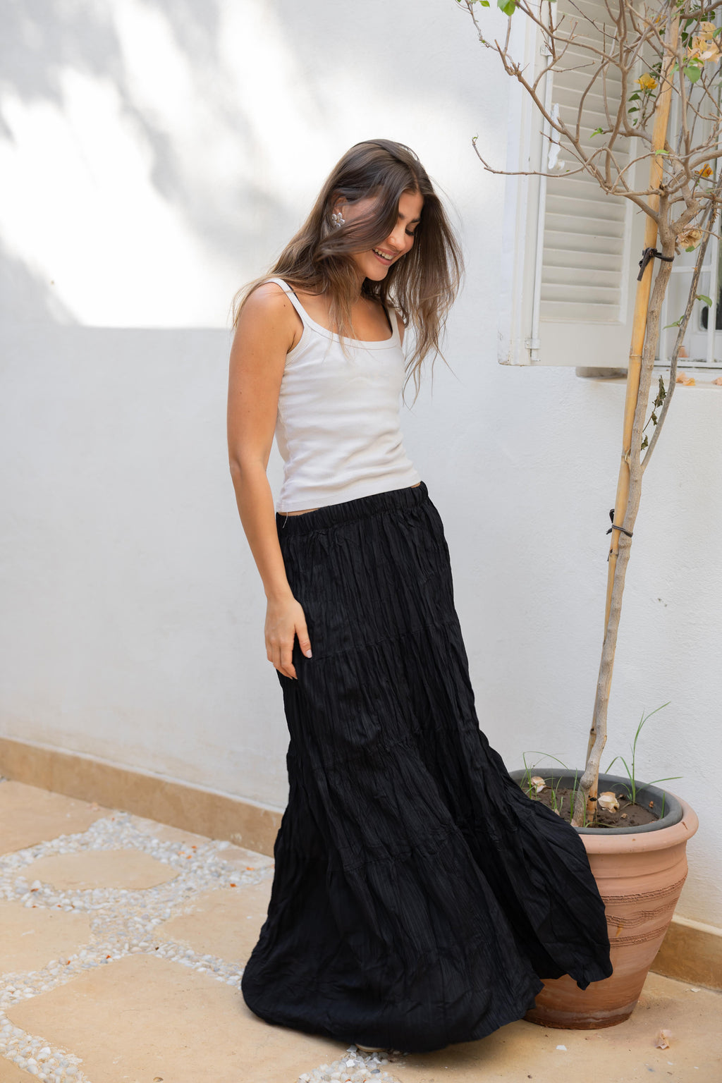Breeze Black Skirt