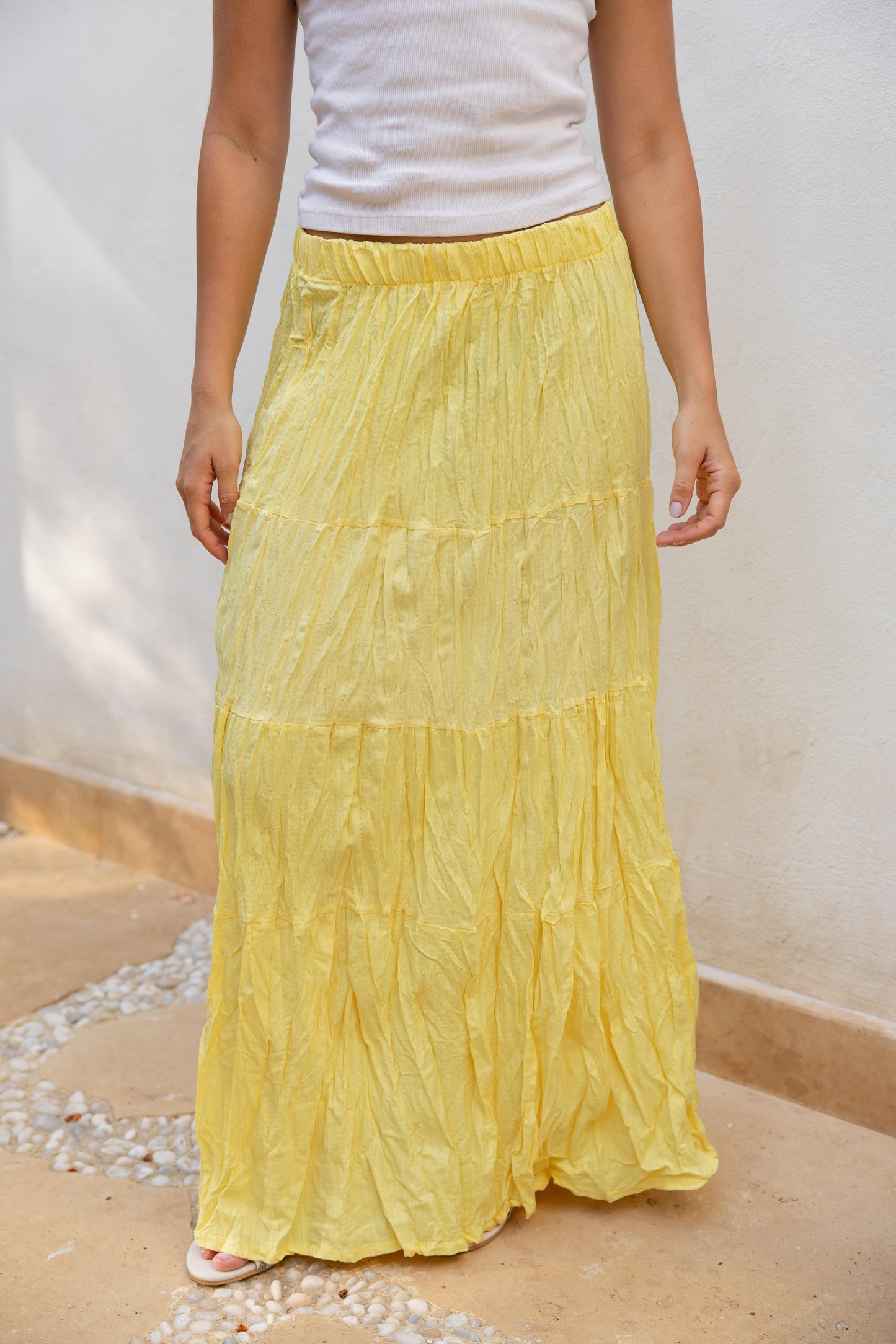 Breeze Yellow Skirt