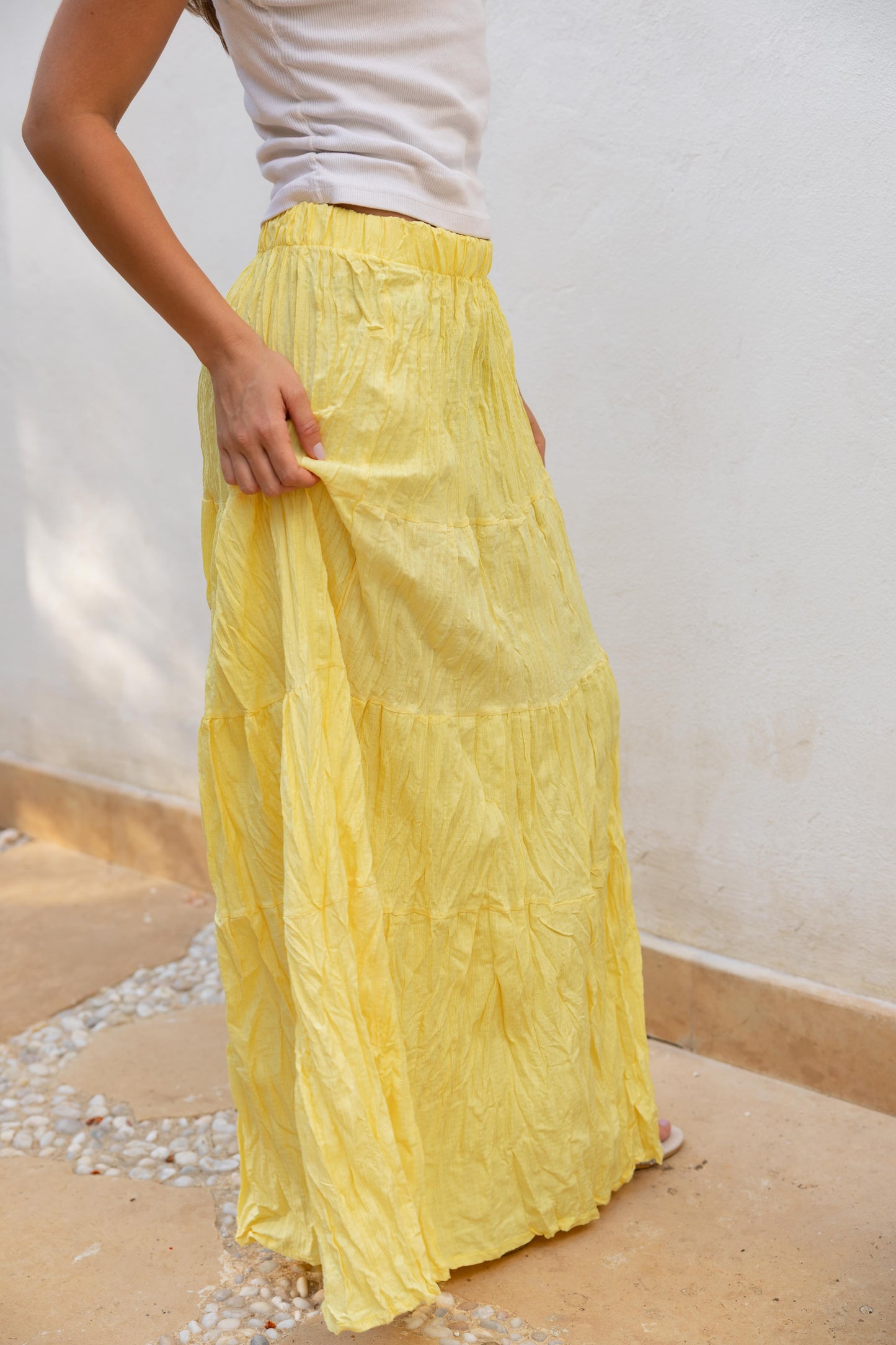Breeze Yellow Skirt