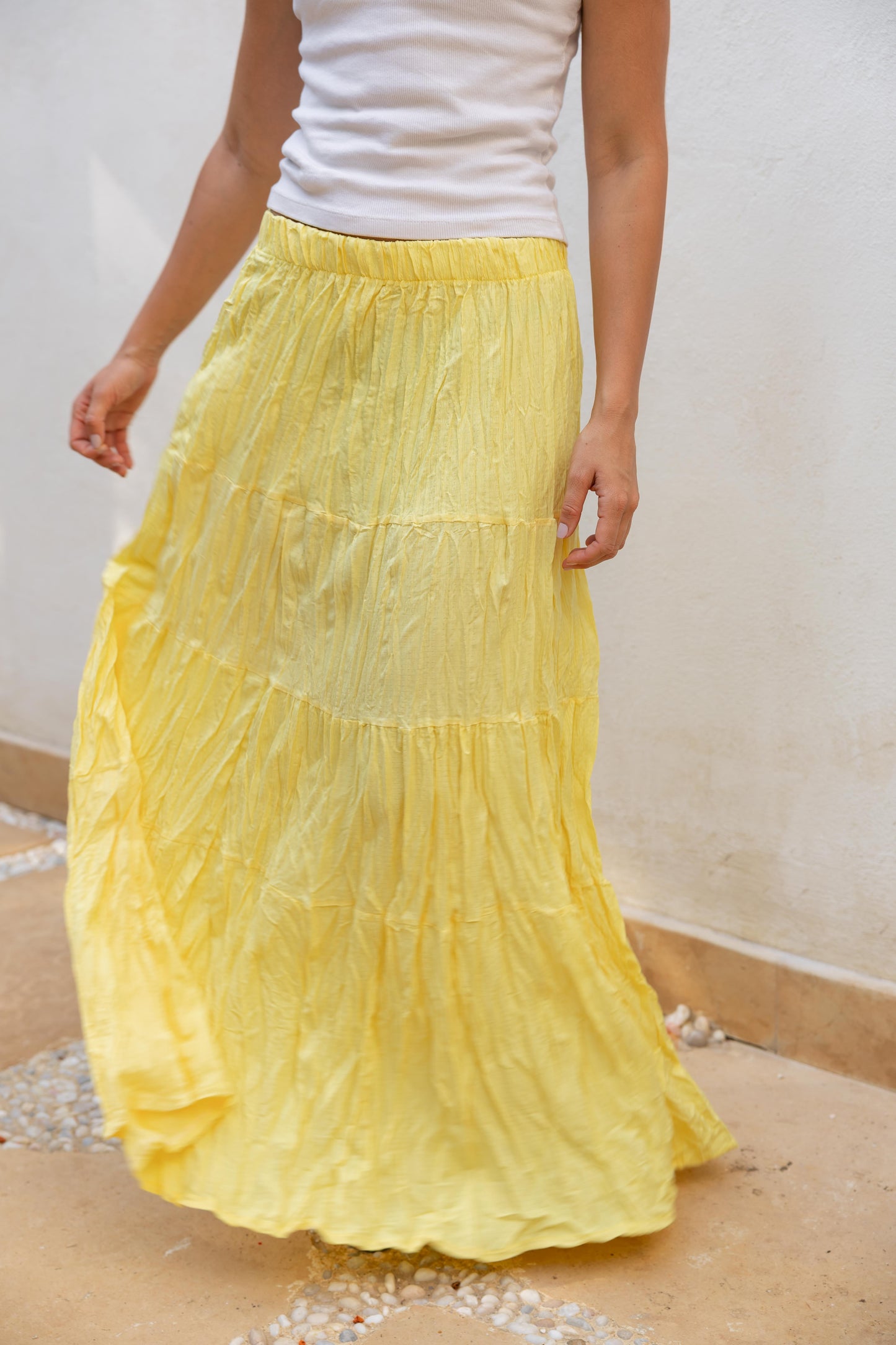 Breeze Yellow Skirt