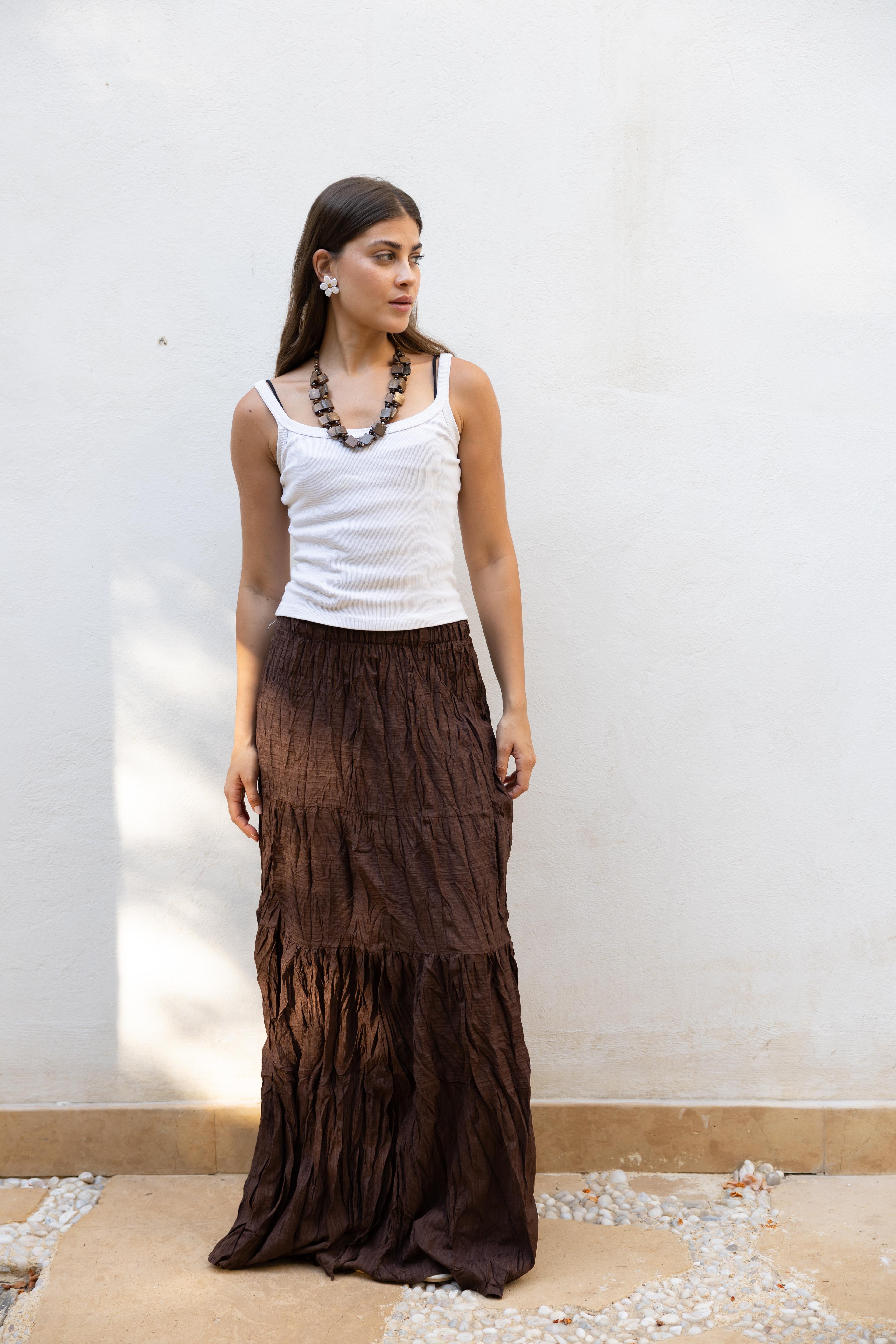 Breeze Brown Skirt