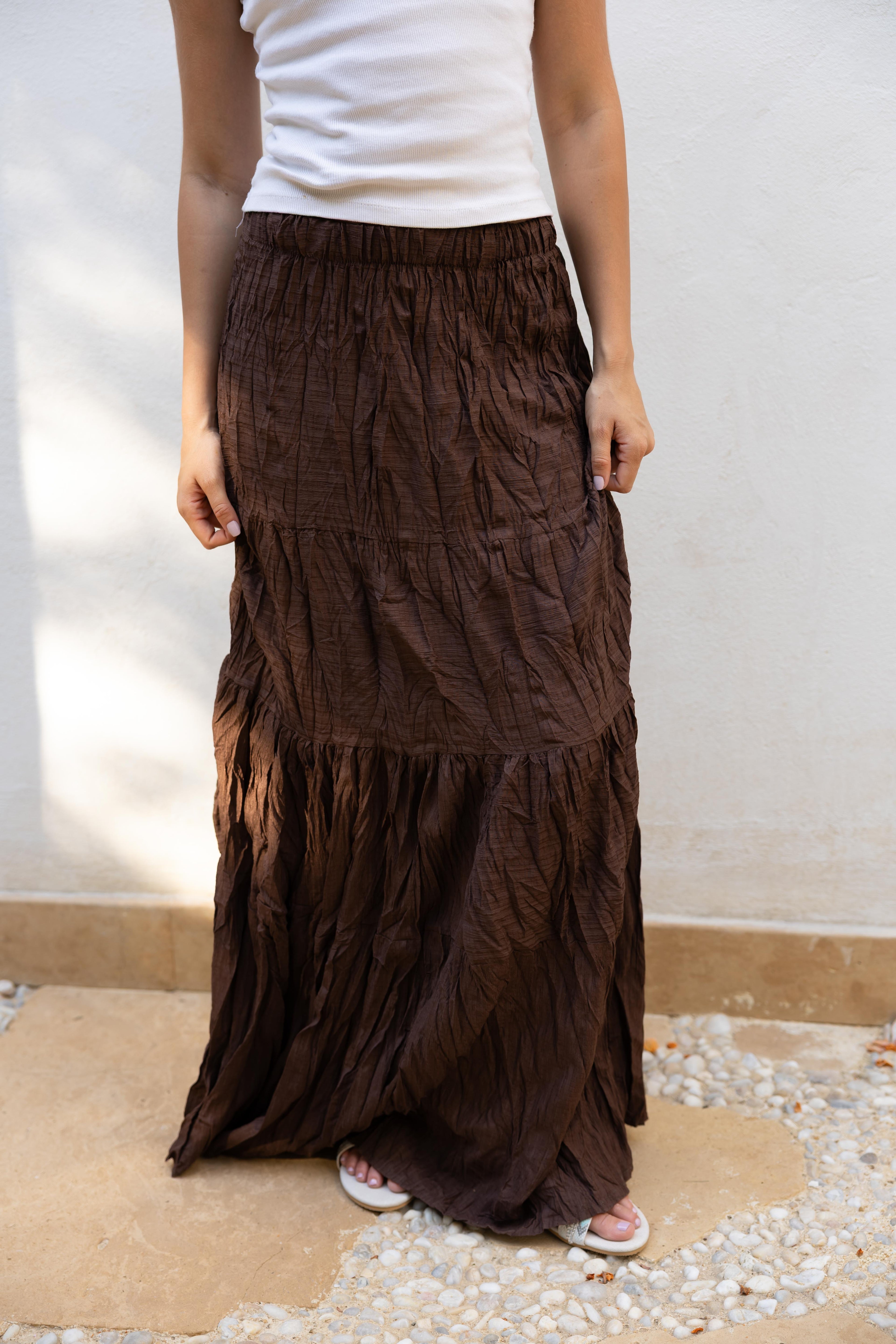 Breeze Brown Skirt