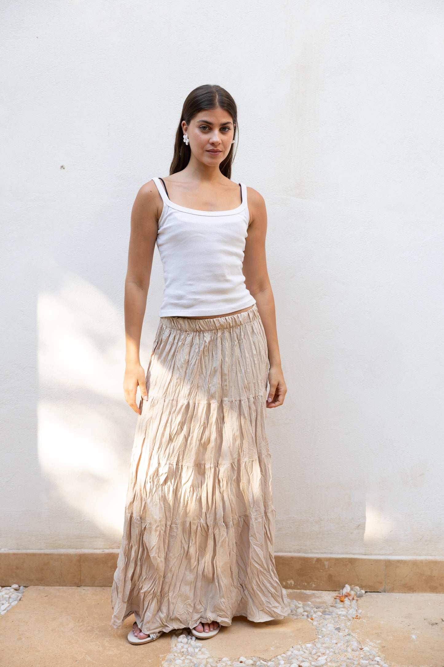 Breeze Beige Skirt