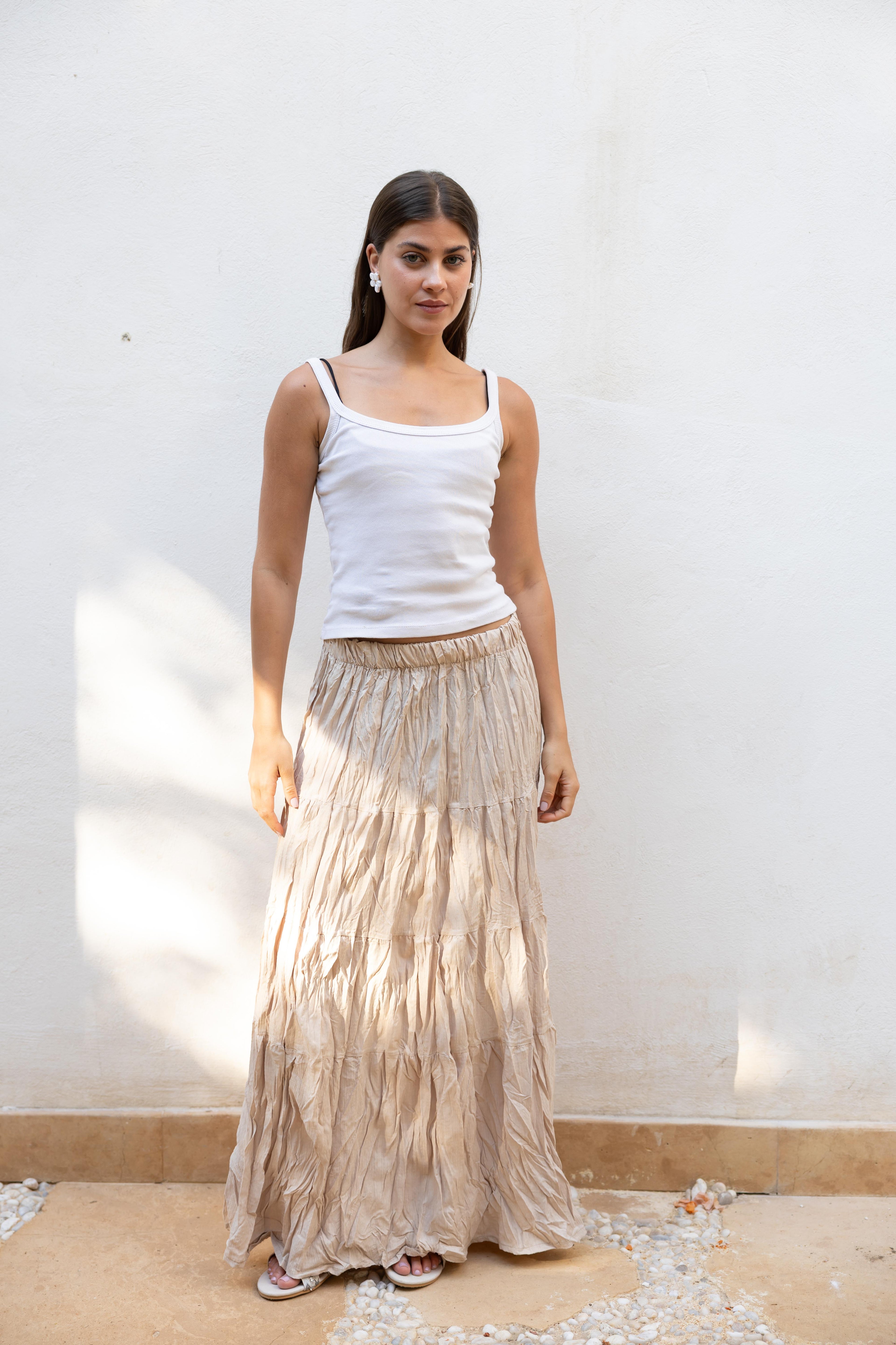 Breeze Beige Skirt