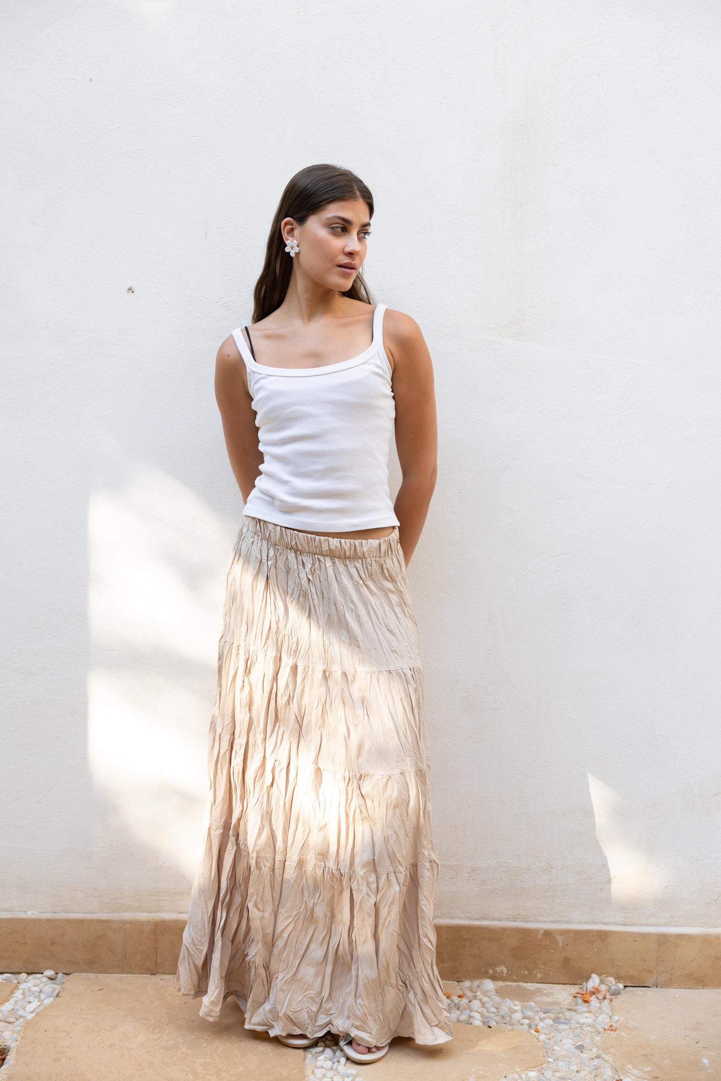 Breeze Beige Skirt