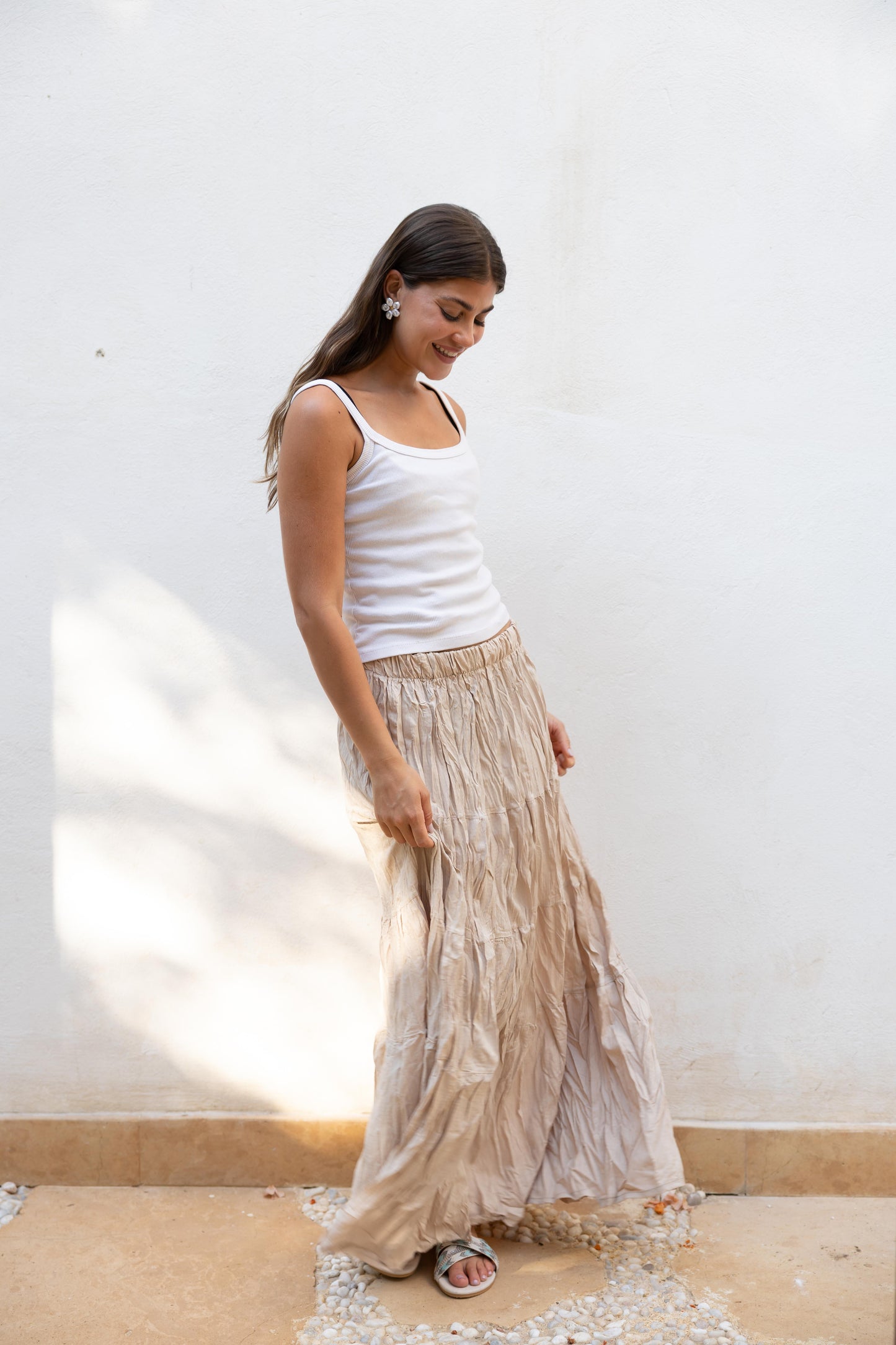 Breeze Beige Skirt