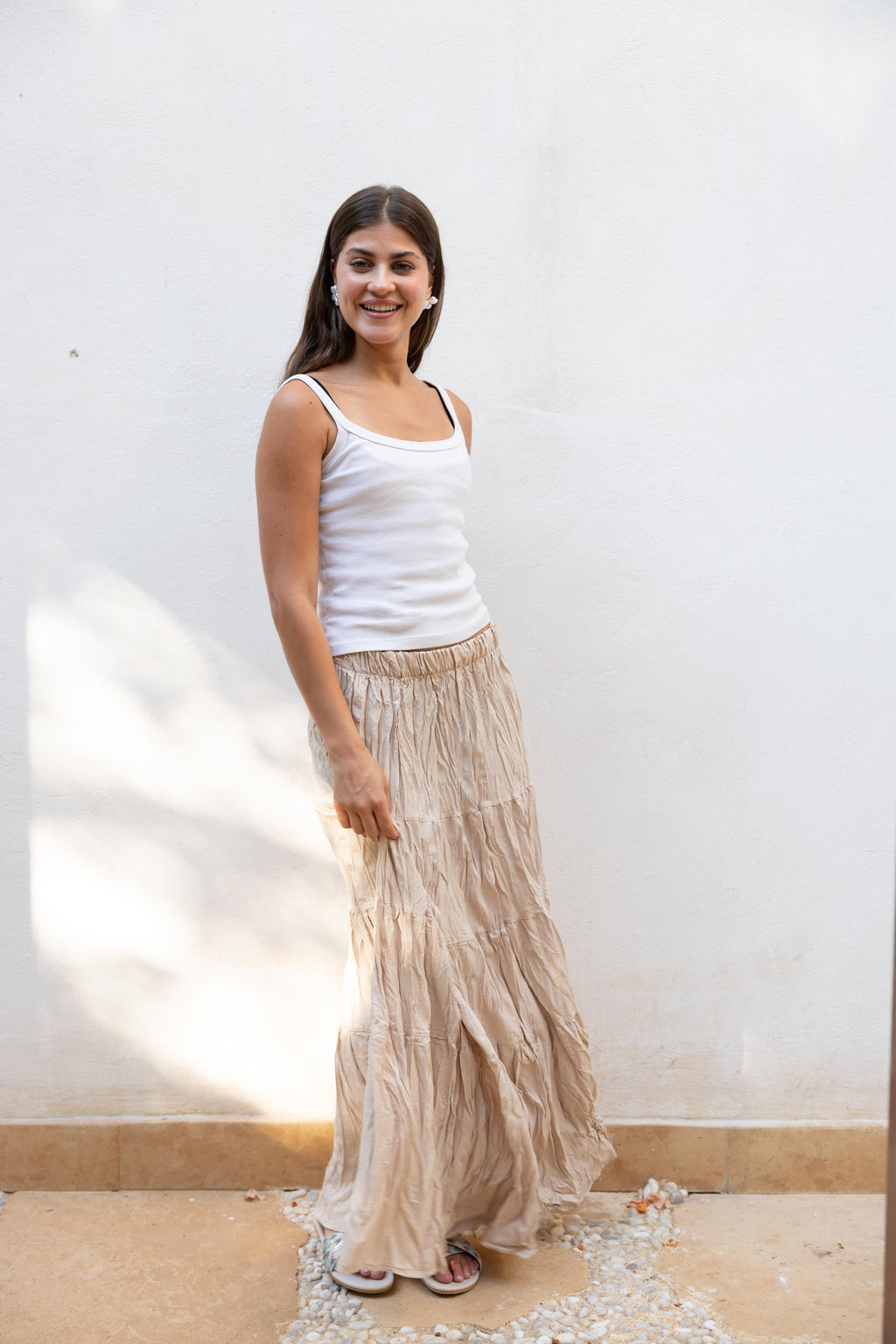 Breeze Beige Skirt