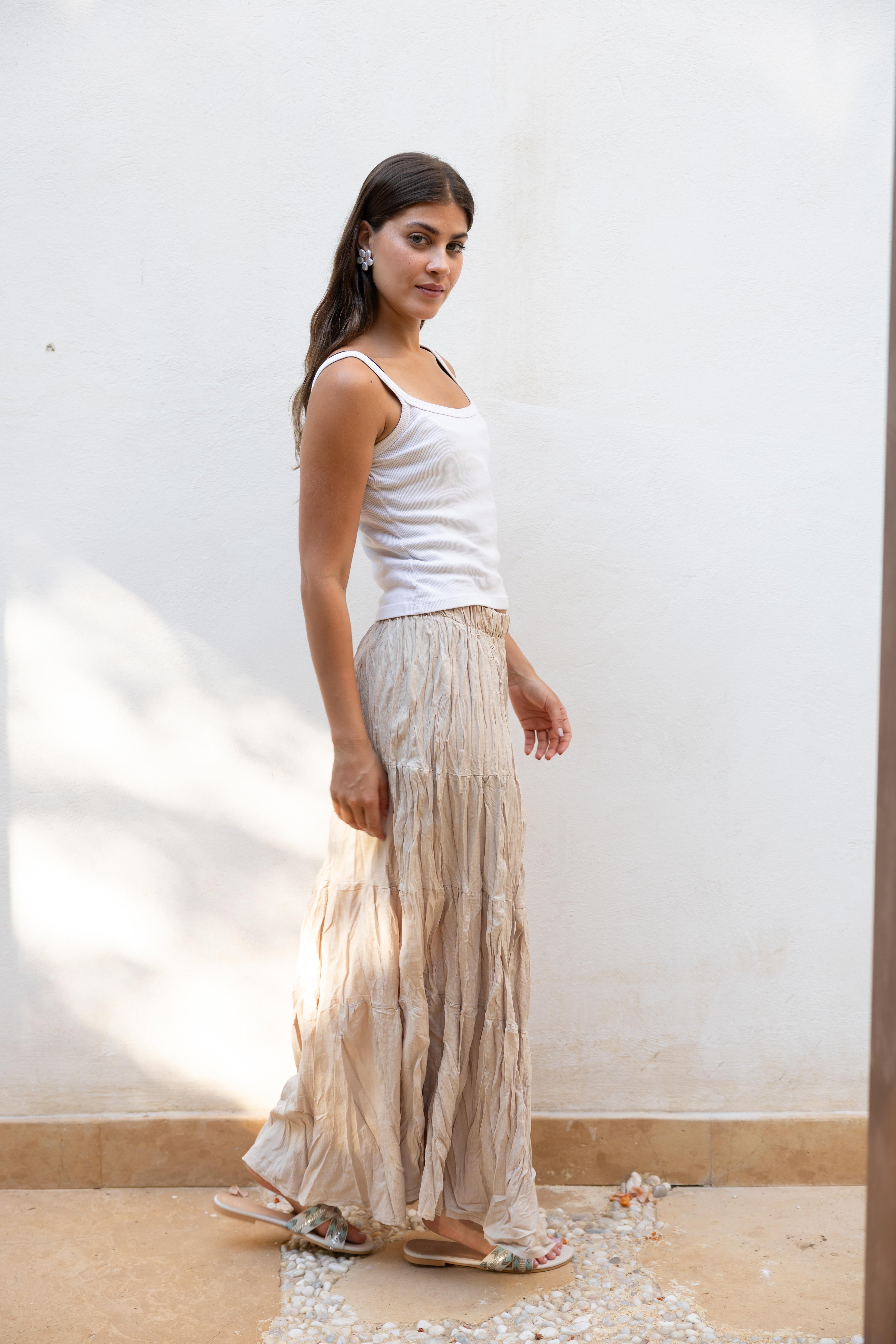Breeze Beige Skirt
