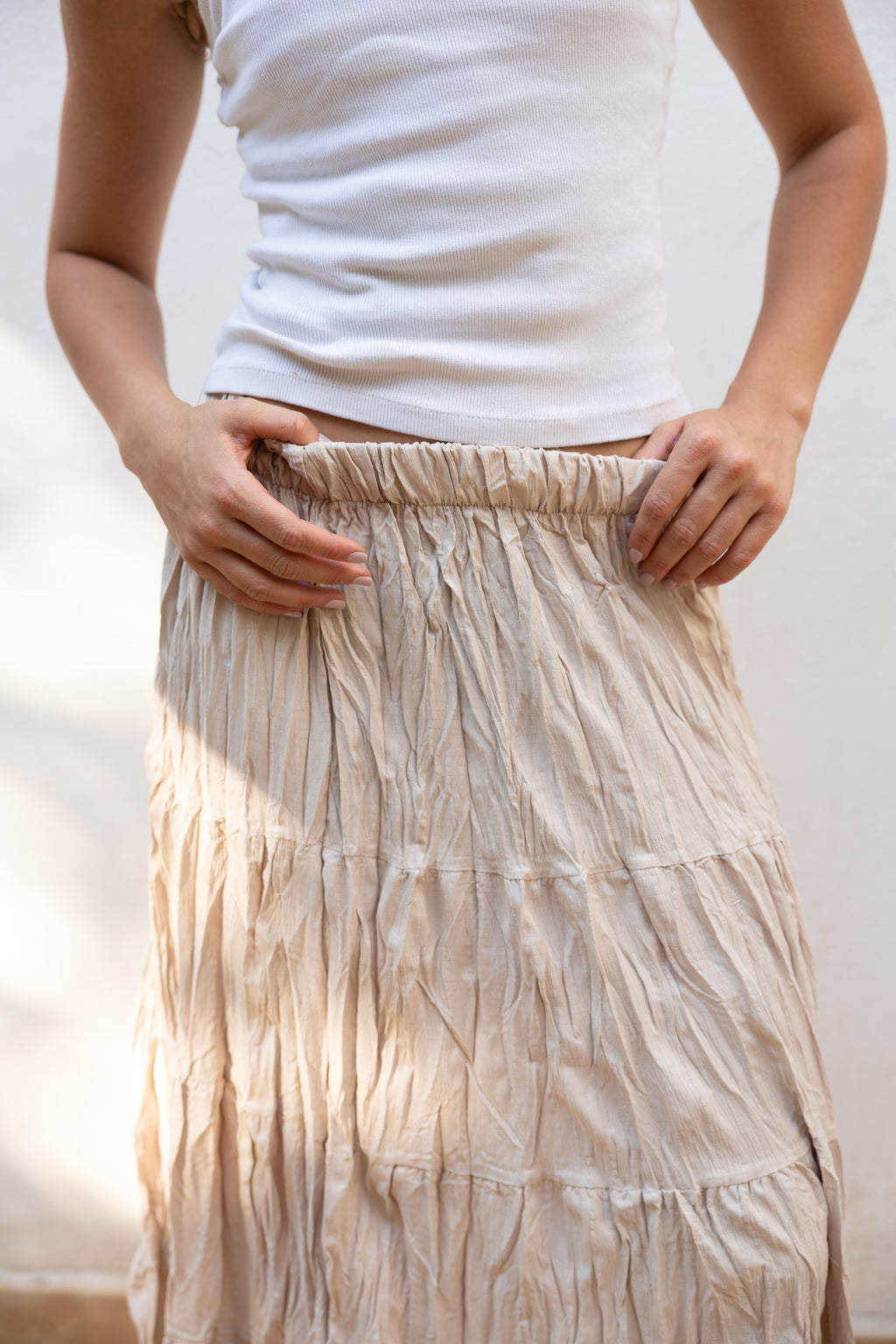 Breeze Beige Skirt