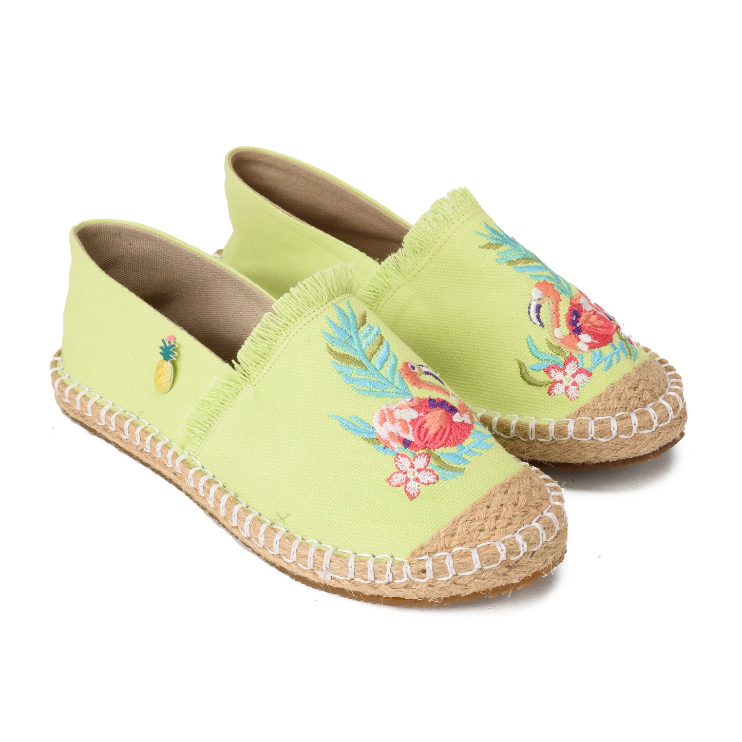 Flamingo Canvas Espadrille