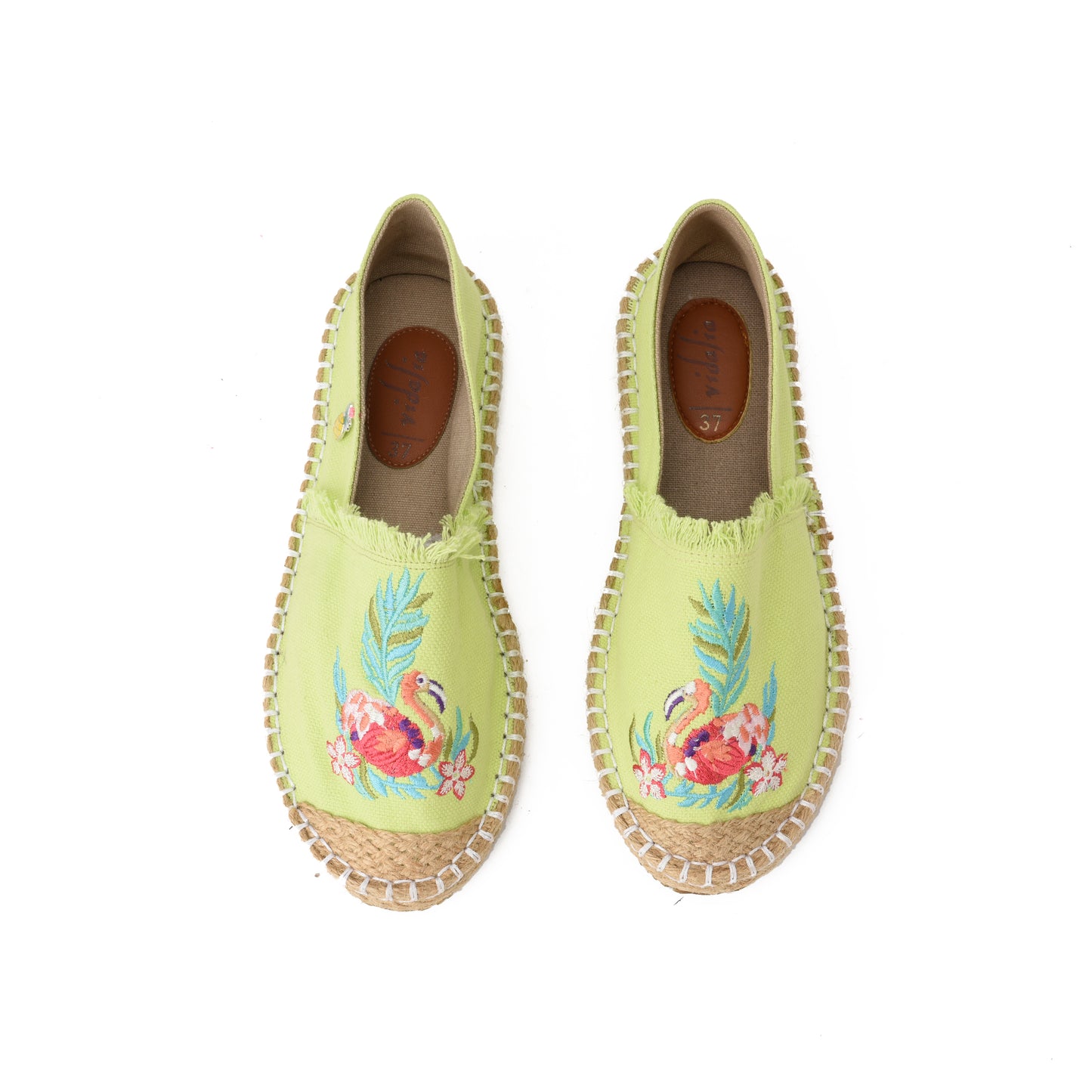 Flamingo Canvas Espadrille