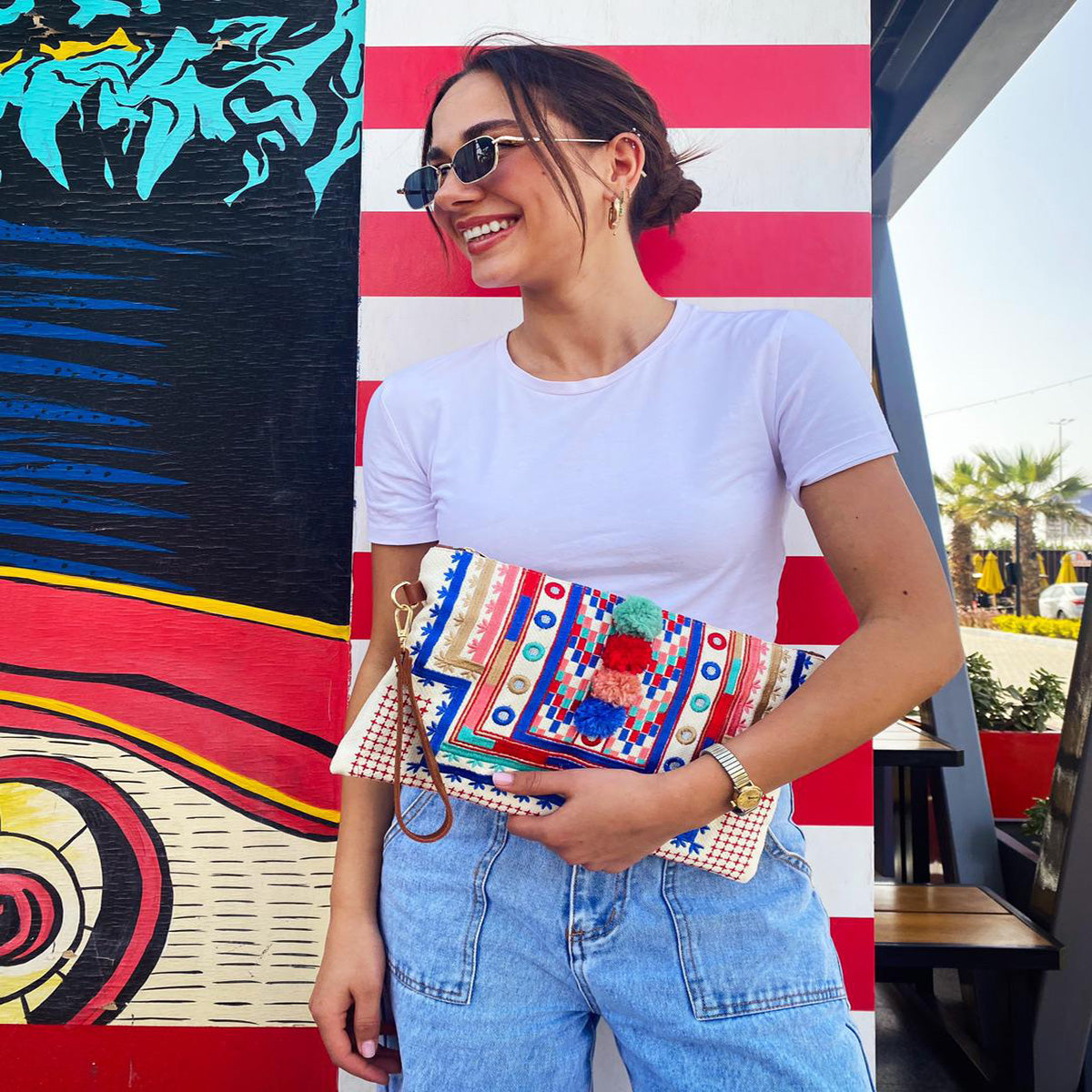 Off-White Majestic Clutch