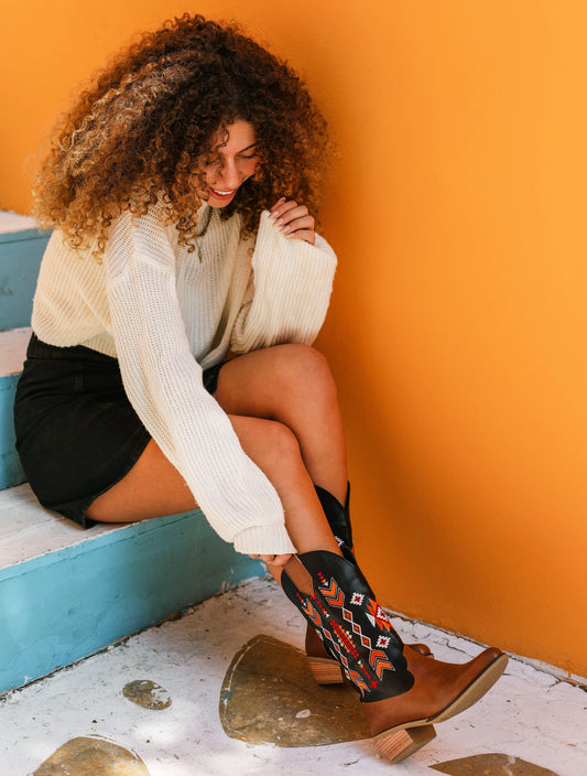 Rusted Cowboy Boot